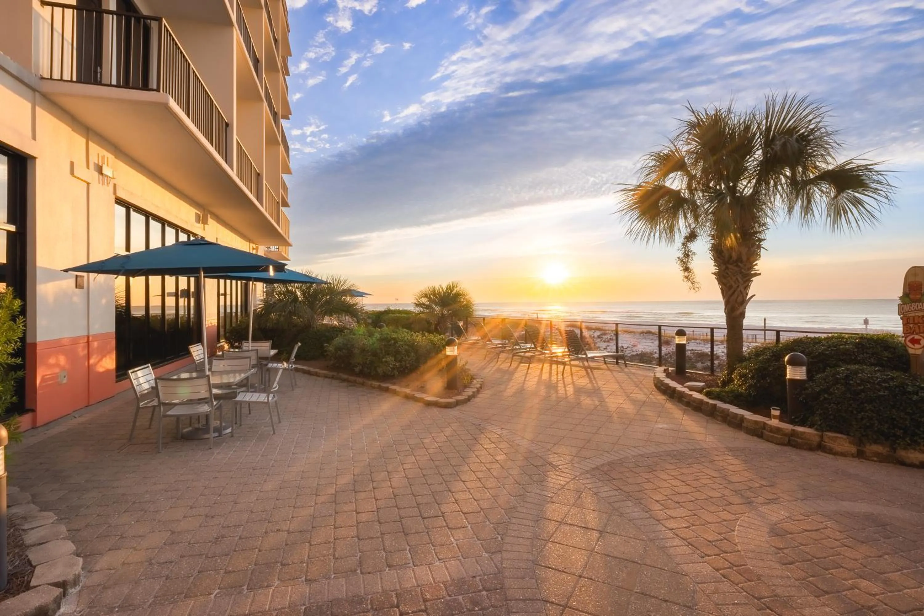 Sea view in Hampton Inn & Suites - Orange Beach
