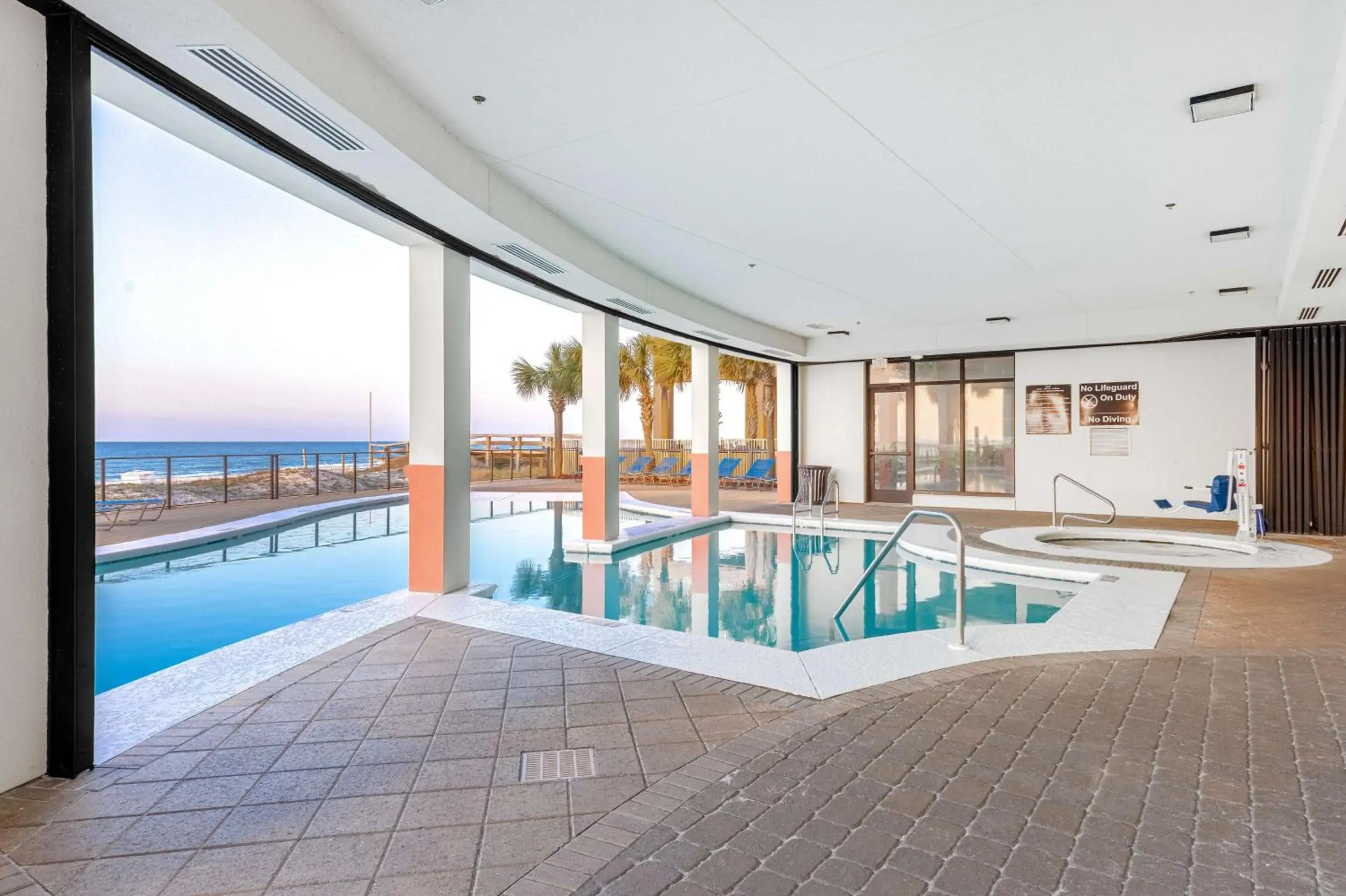 Pool view in Hampton Inn & Suites - Orange Beach Pool view in Hampton Inn & Suites - Orange Beach