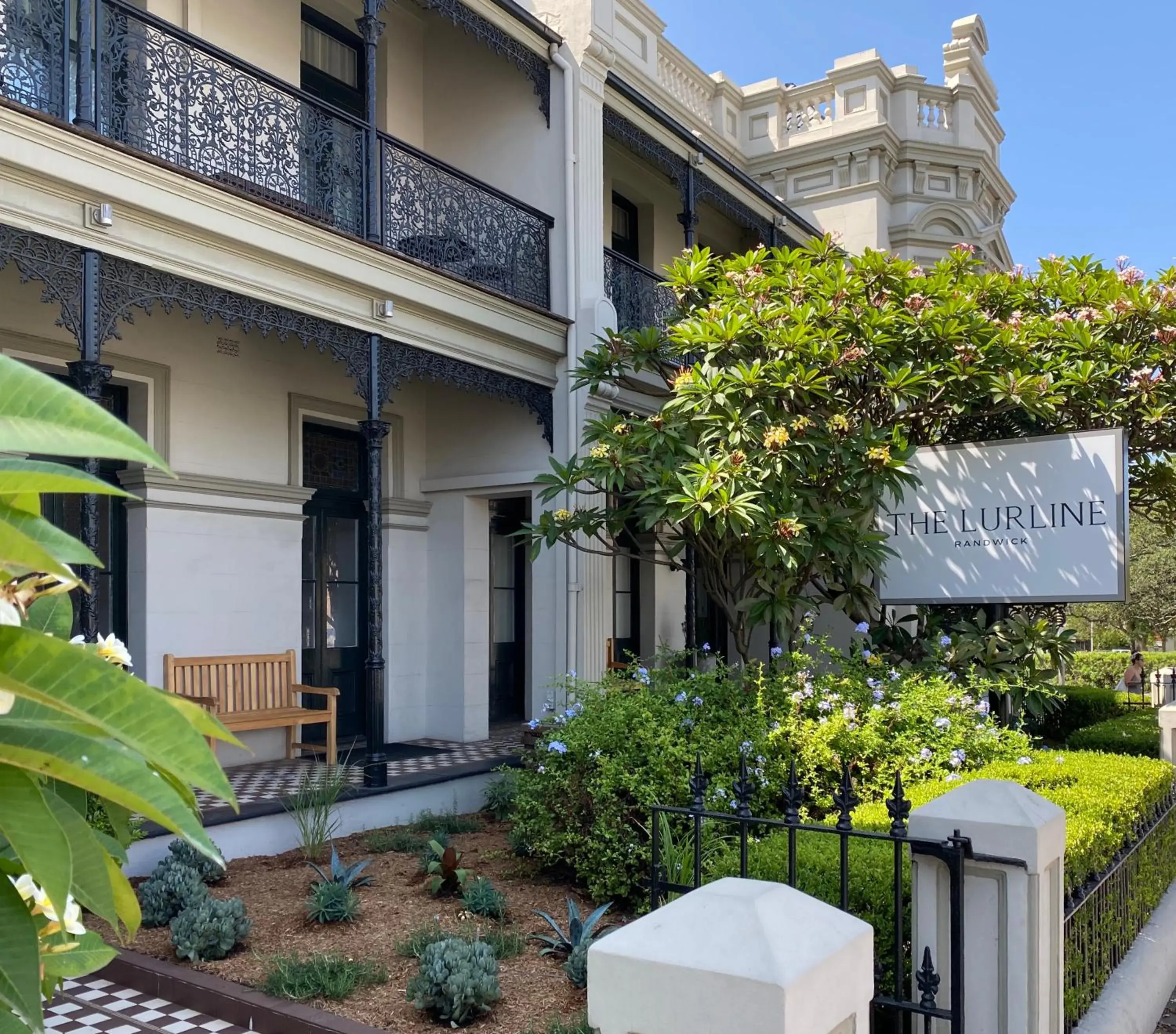 Facade/entrance in The Lurline Randwick Facade/entrance in The Lurline Randwick