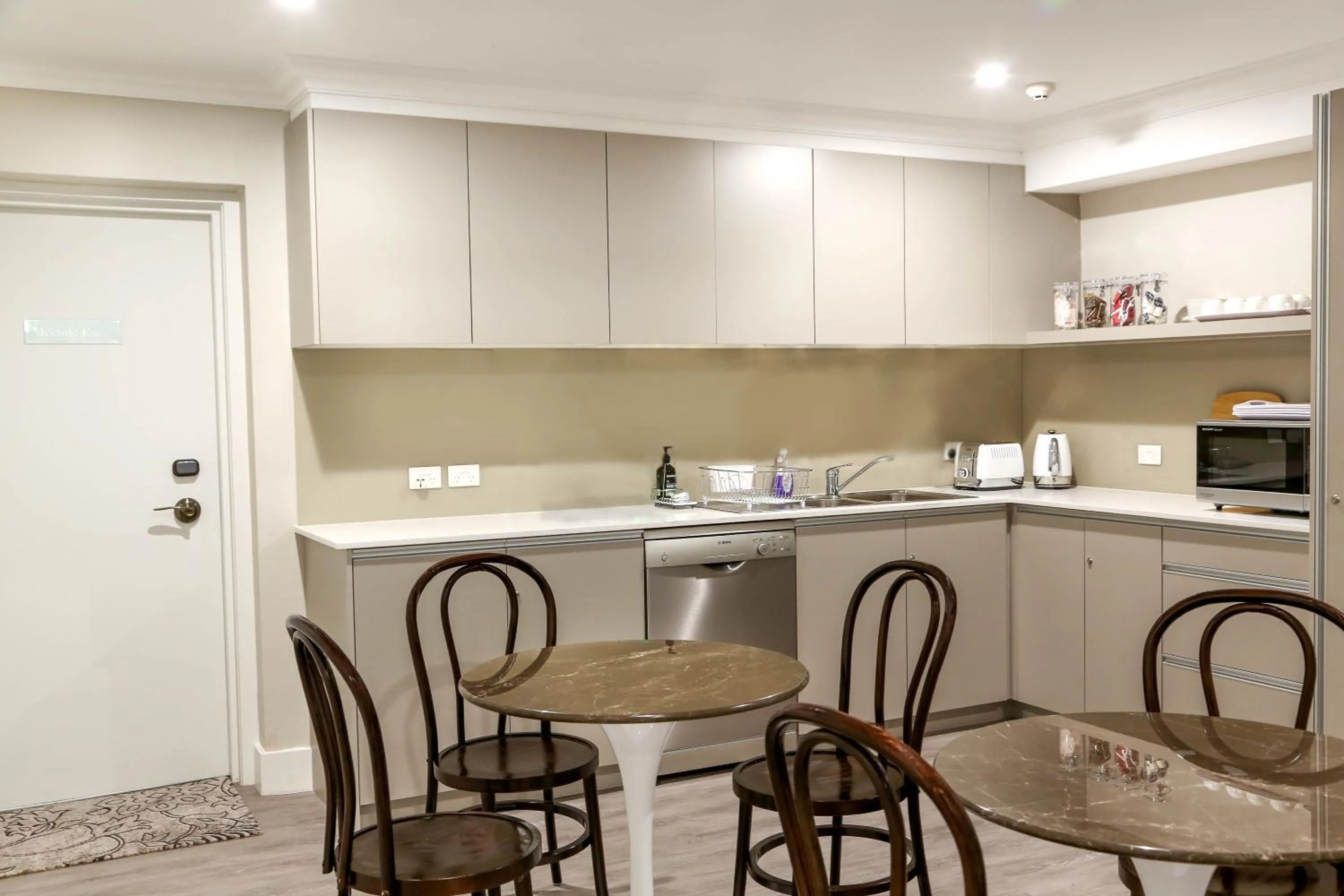 Communal kitchen in The Lurline Randwick