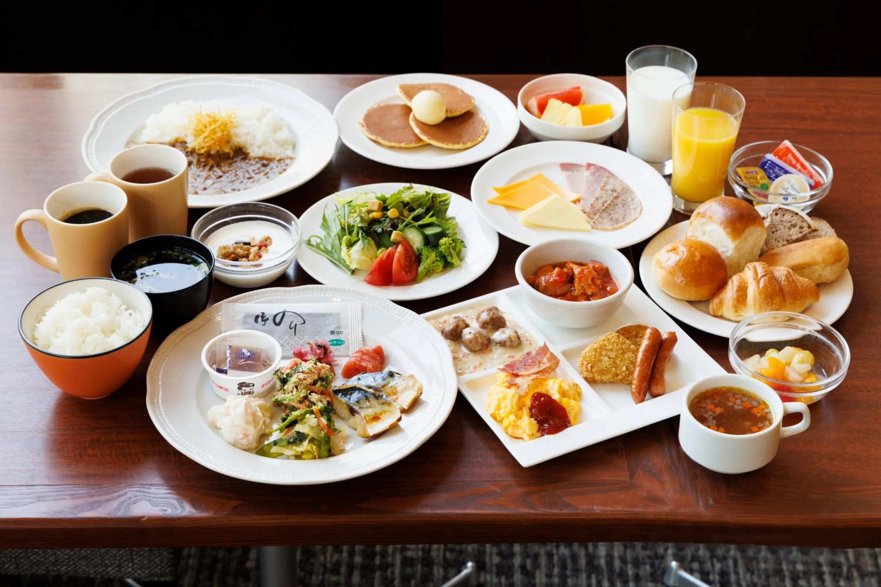 Breakfast in Hotel Sardonyx Tokyo