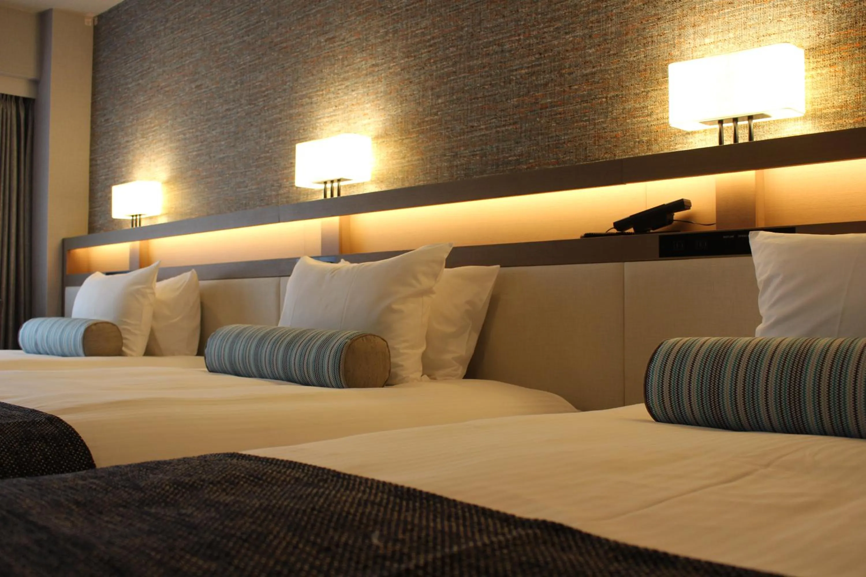 Bed in Hotel Sardonyx Tokyo