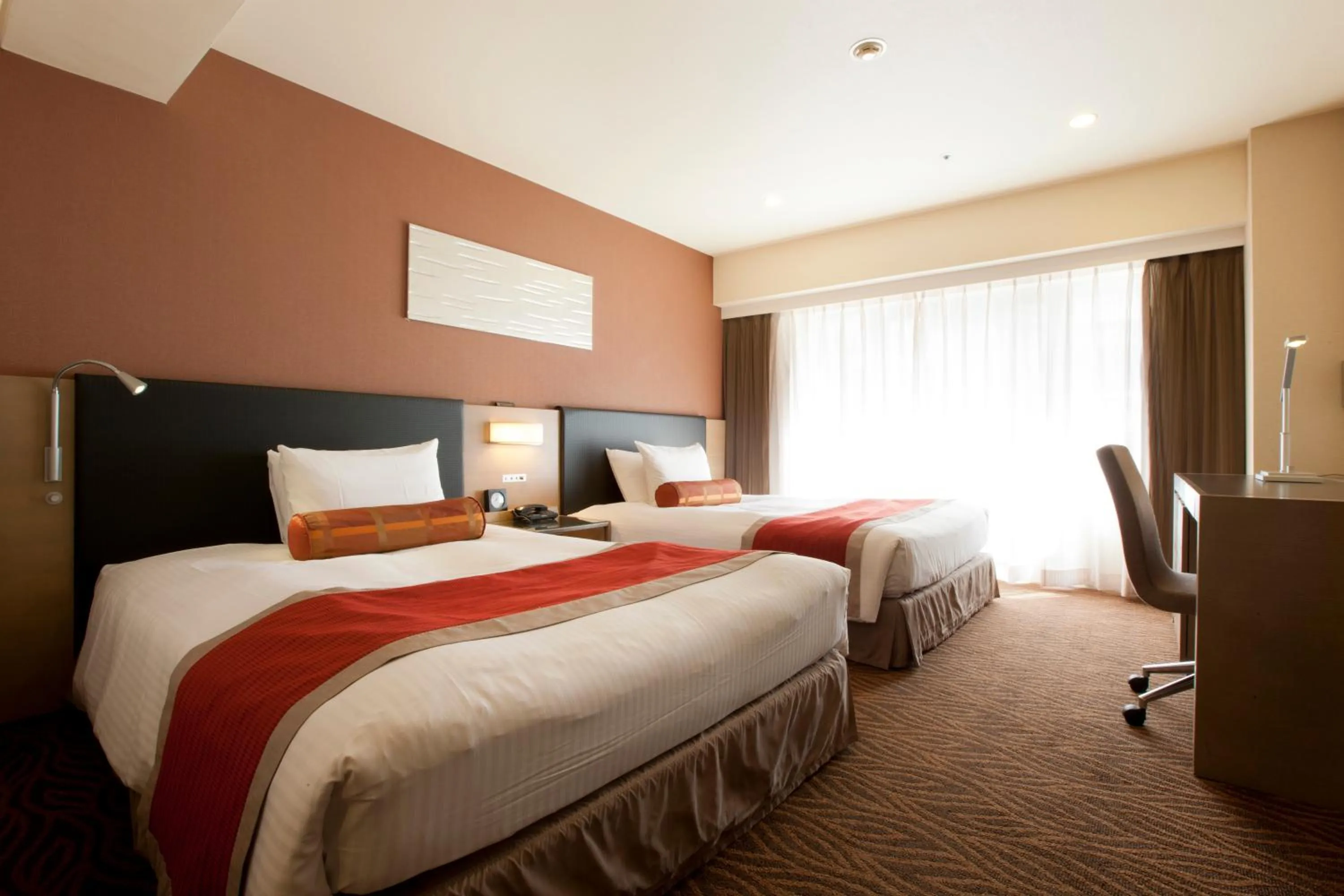 Bed in Hotel Sardonyx Tokyo