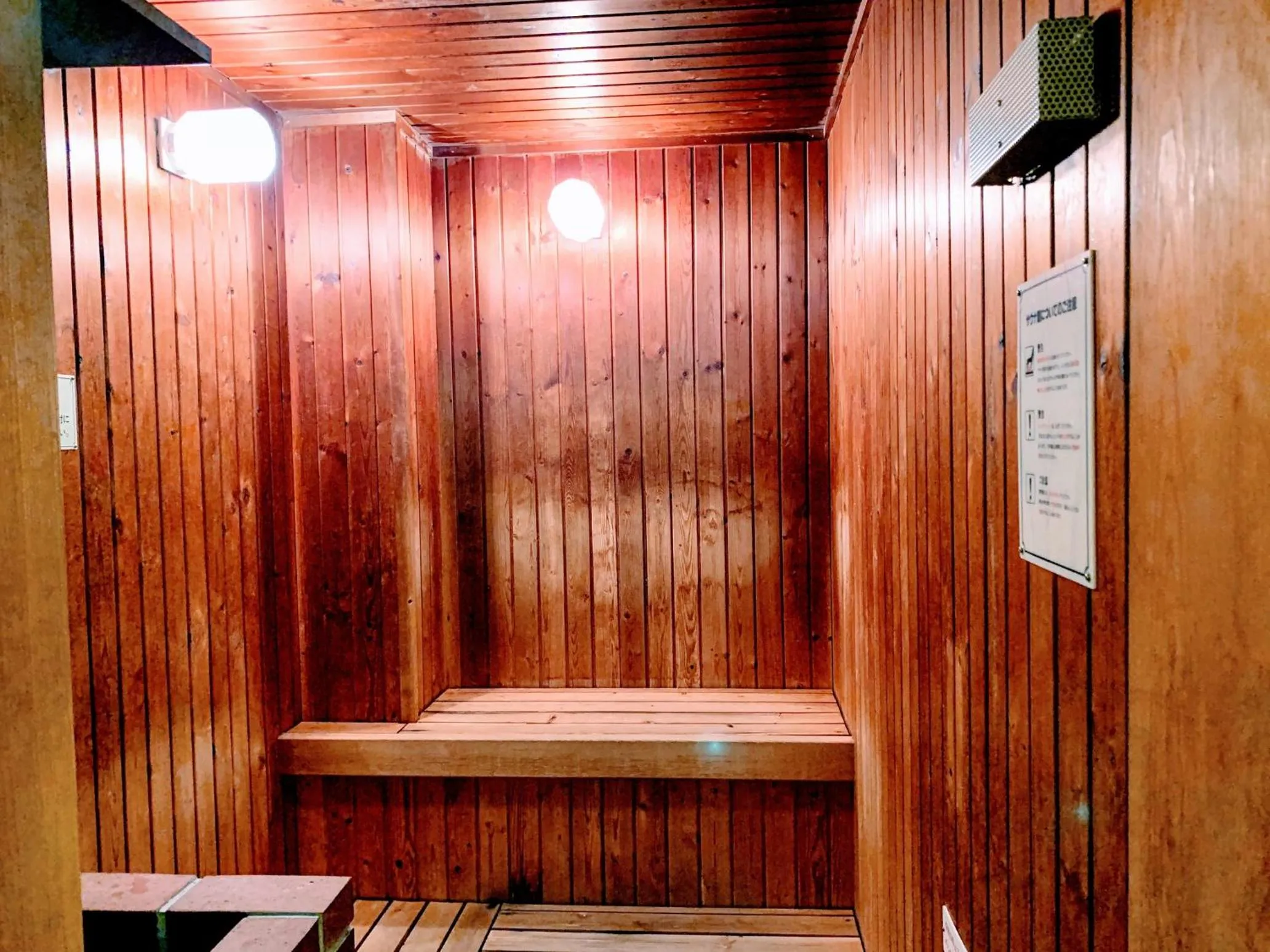 Sauna in Business Hotel Ekimae