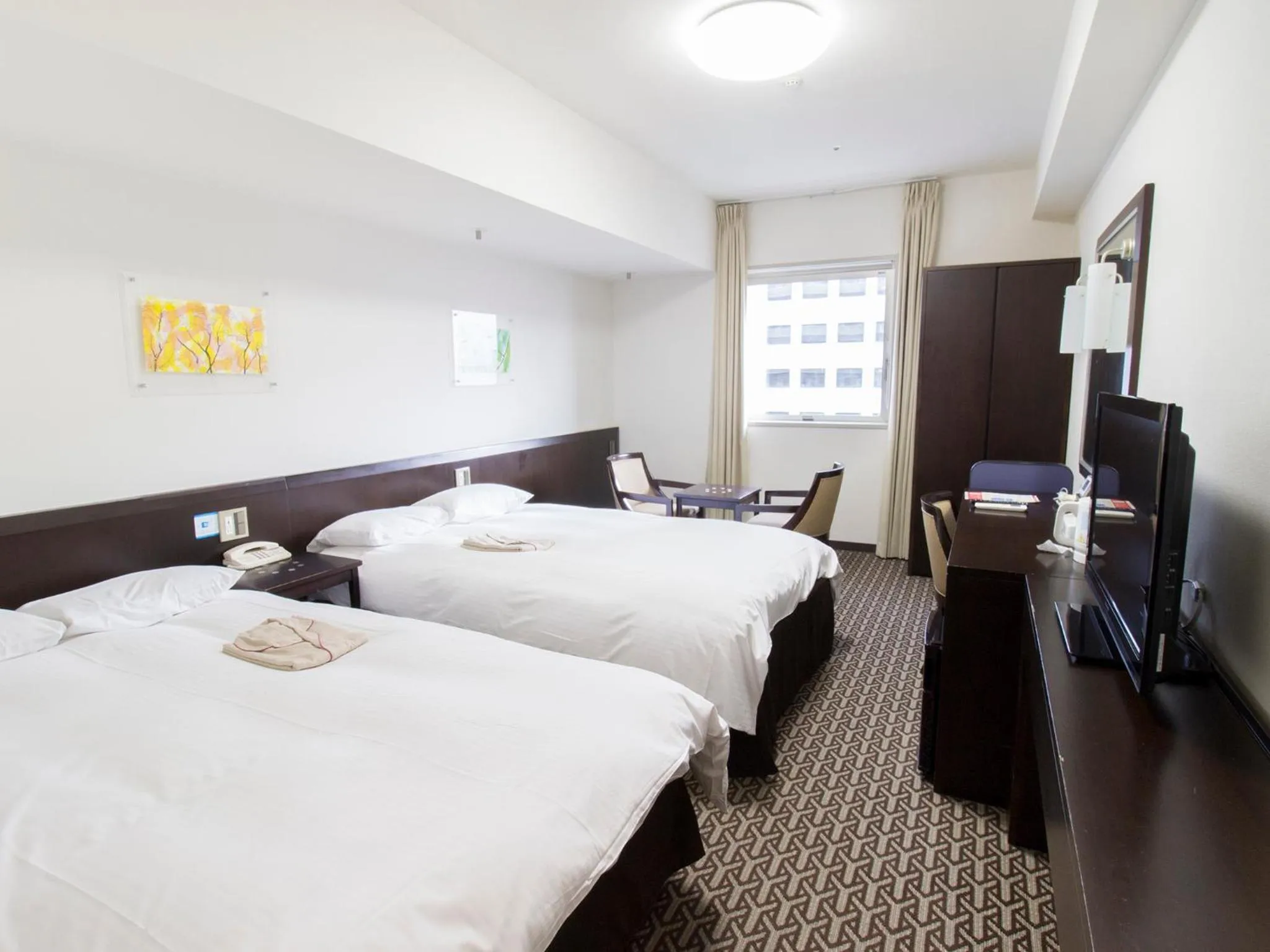 Photo of the whole room, Bed in Hearton Hotel Higashi-Shinagawa