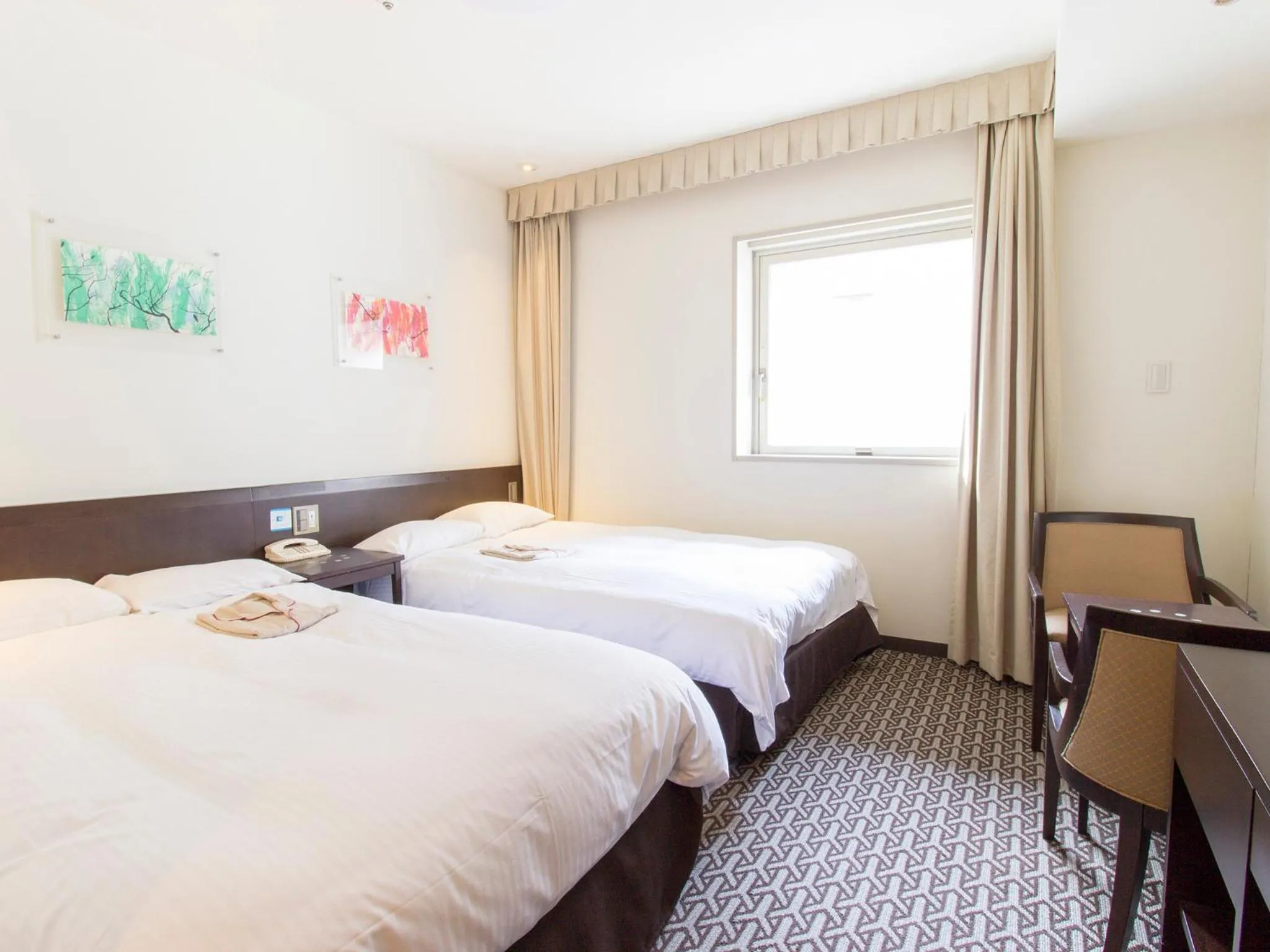 Photo of the whole room, Bed in Hearton Hotel Higashi-Shinagawa