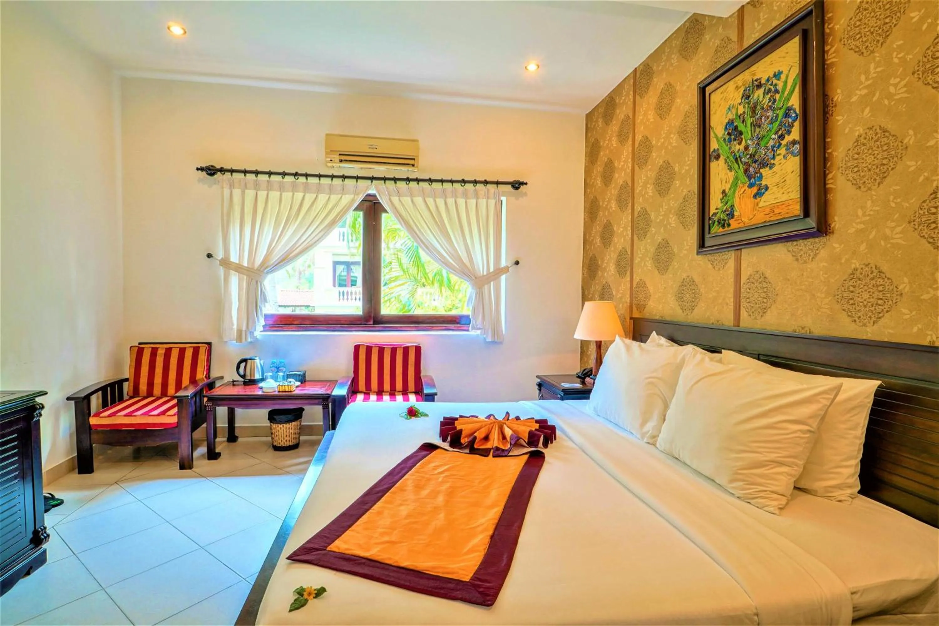 Living room, Bed in Sea Lion Beach Resort Mui Ne