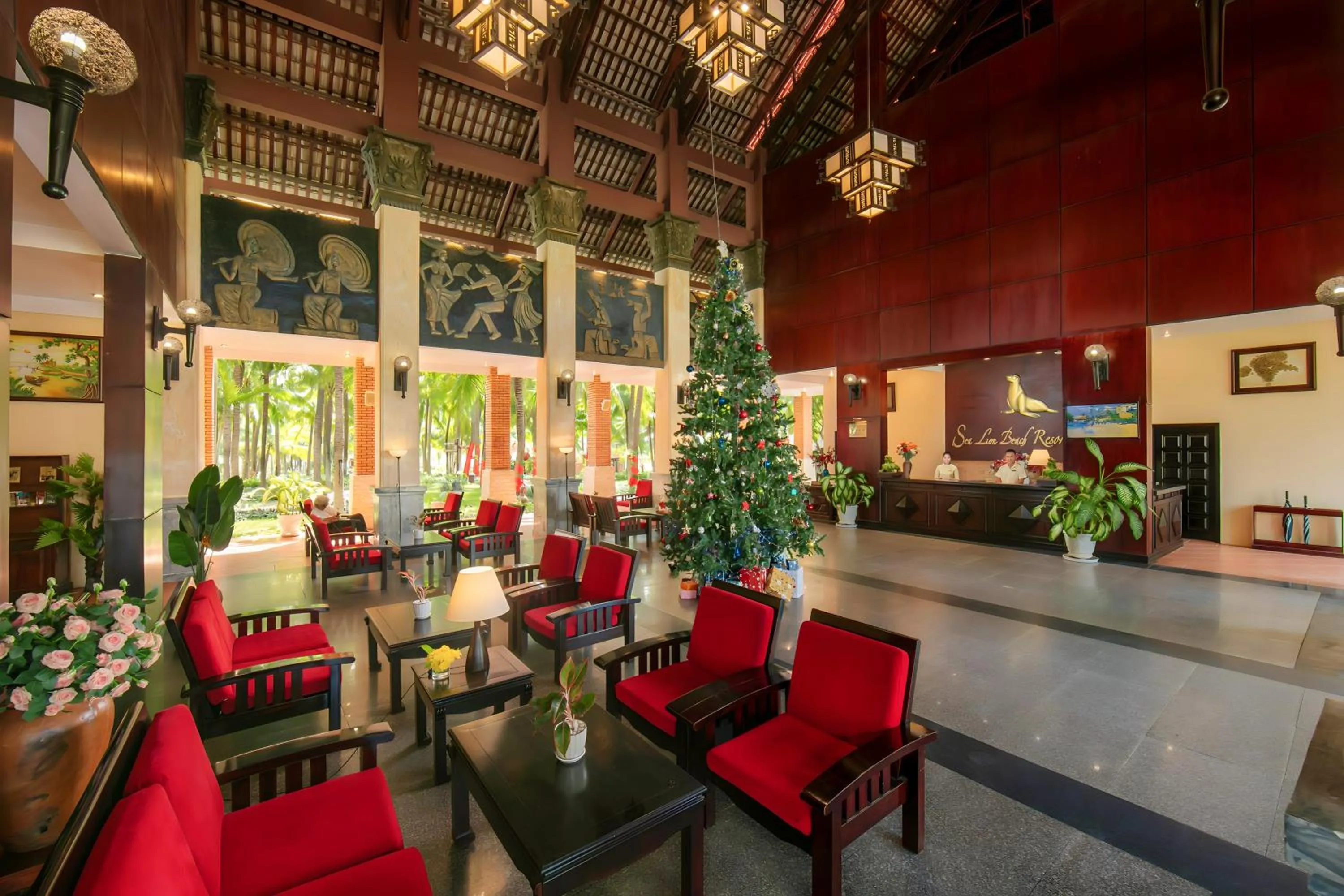 Lobby or reception in Sea Lion Beach Resort Mui Ne