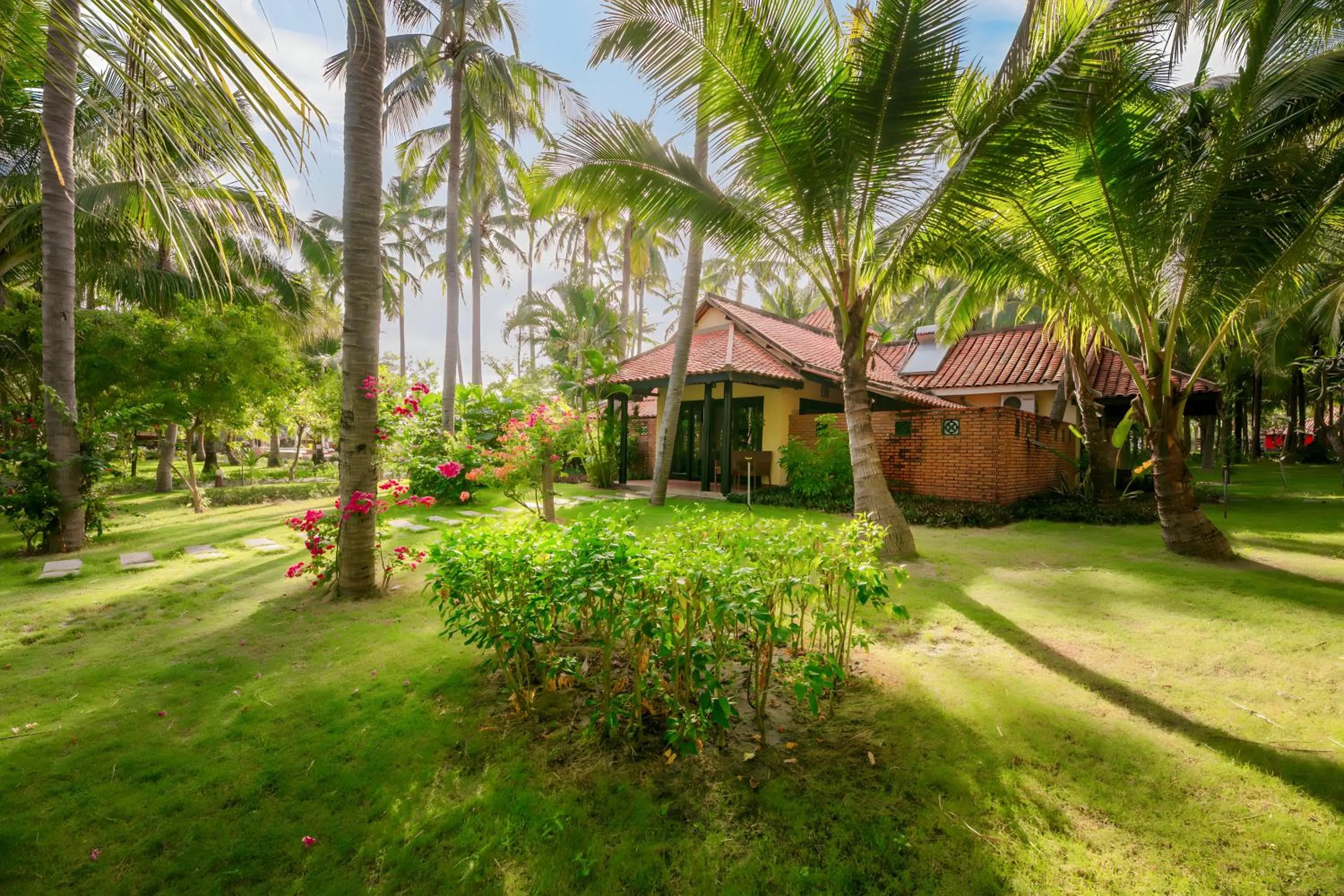 Garden in Sea Lion Beach Resort Mui Ne