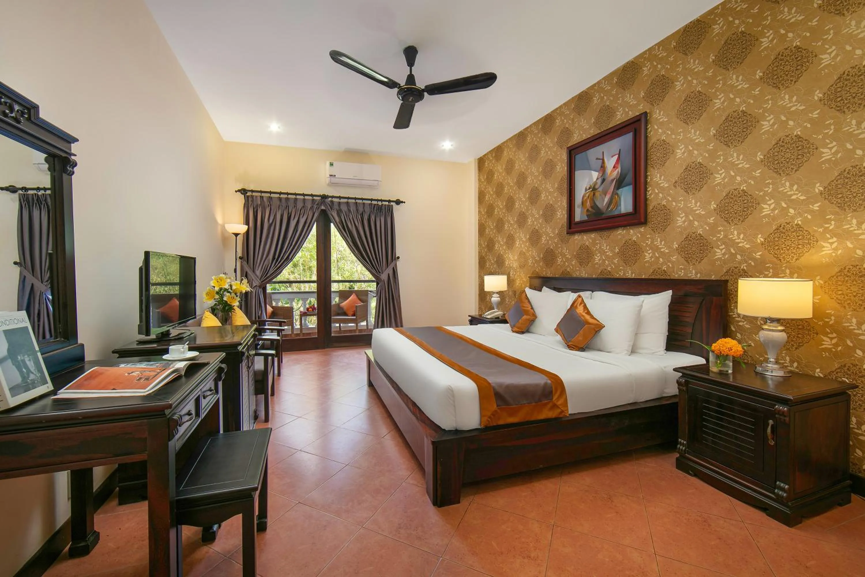 Bedroom, Bed in Sea Lion Beach Resort Mui Ne