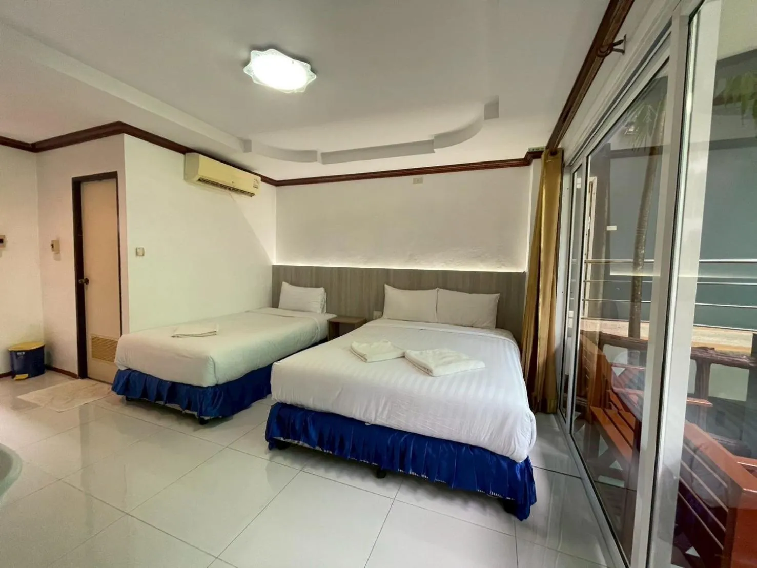 Bed in Aonang Village Resort