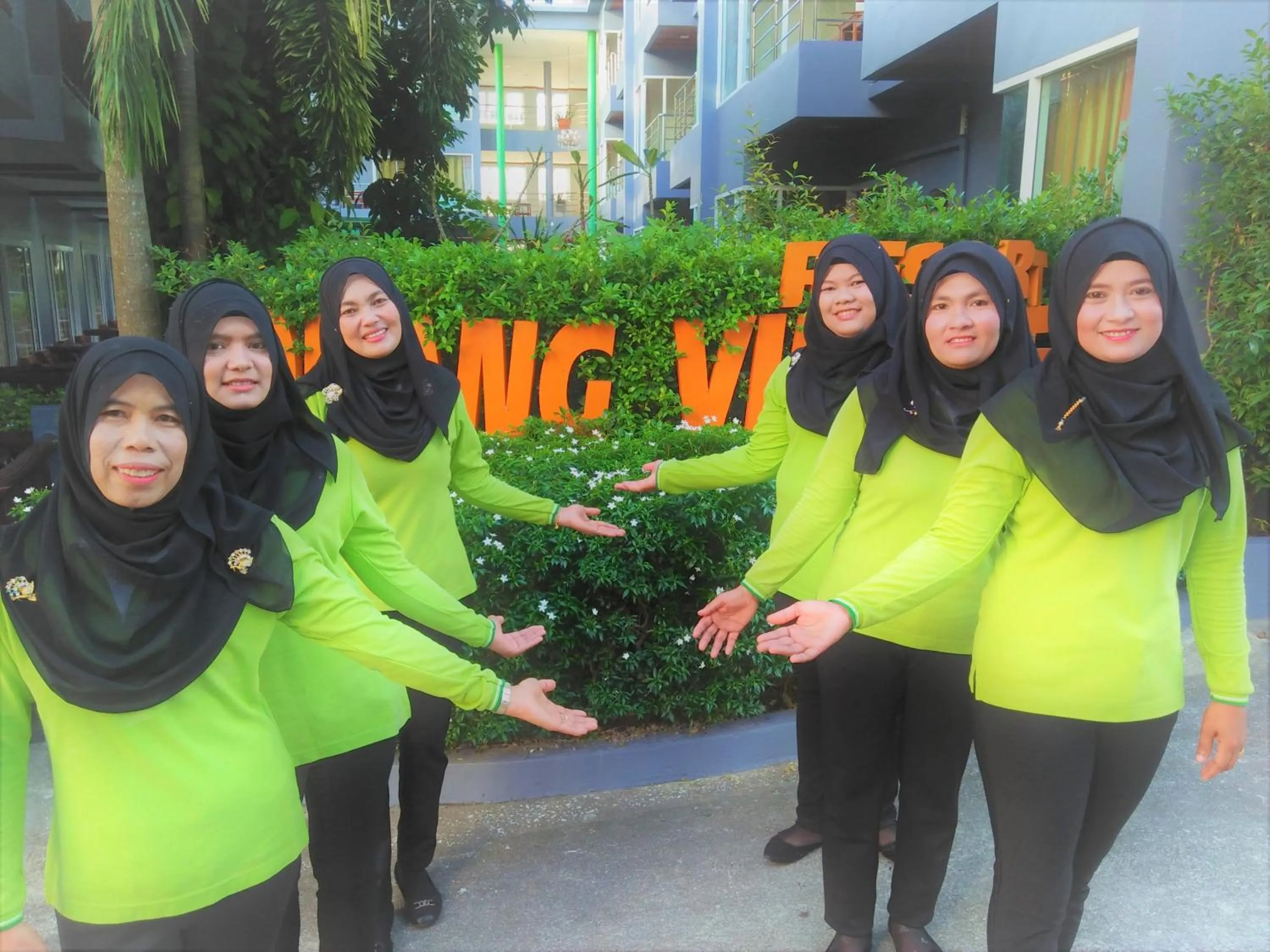 Staff in Aonang Village Resort