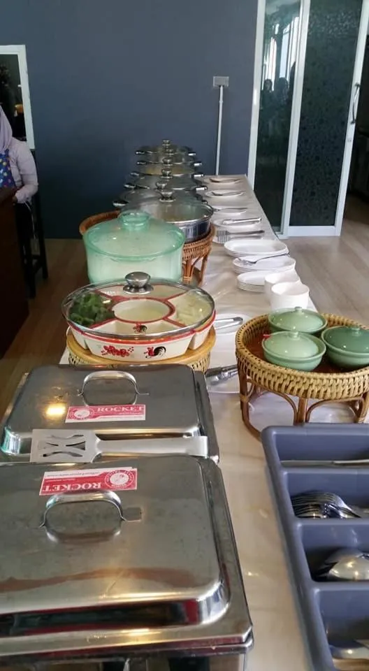 Buffet breakfast in Aonang Village Resort