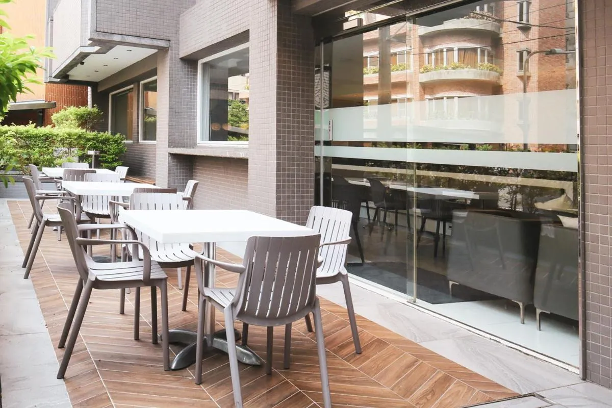 Patio in Dandy Hotel - Tianmu Branch