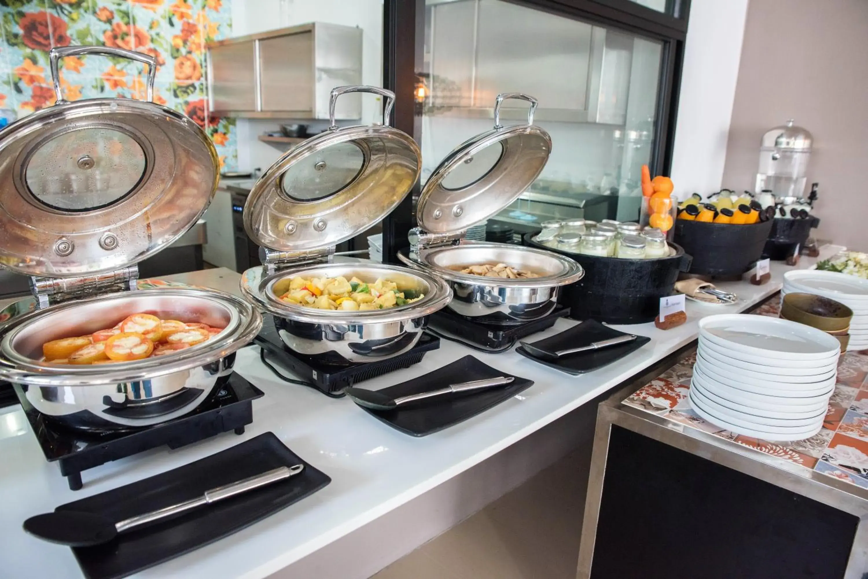 Continental breakfast in The Sunset Beach Resort & Spa, Taling Ngam, Ko Samui Continental breakfast in The Sunset Beach Resort & Spa, Taling Ngam, Ko Samui