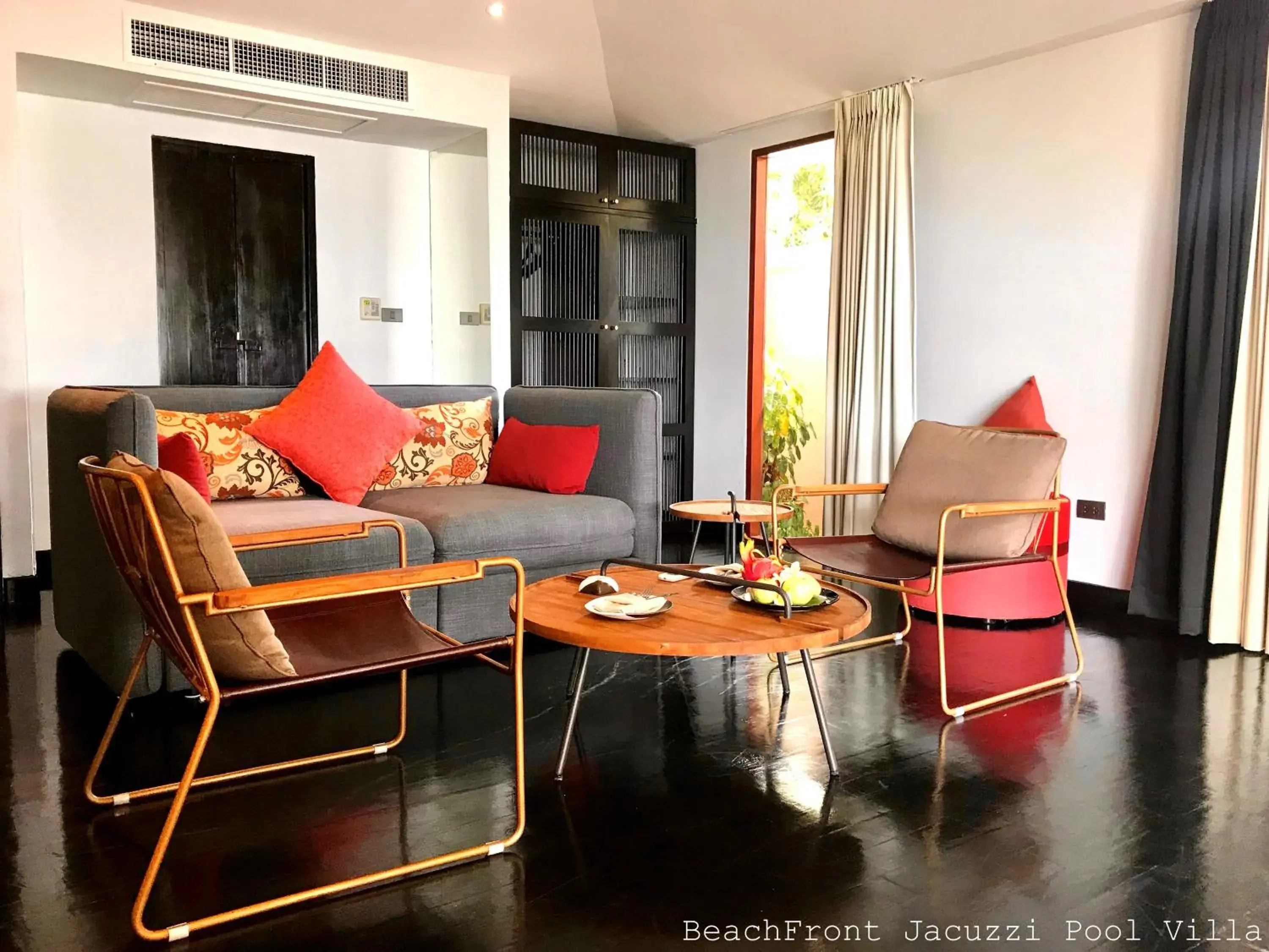 Living room in The Sunset Beach Resort & Spa, Taling Ngam, Ko Samui Living room in The Sunset Beach Resort & Spa, Taling Ngam, Ko Samui