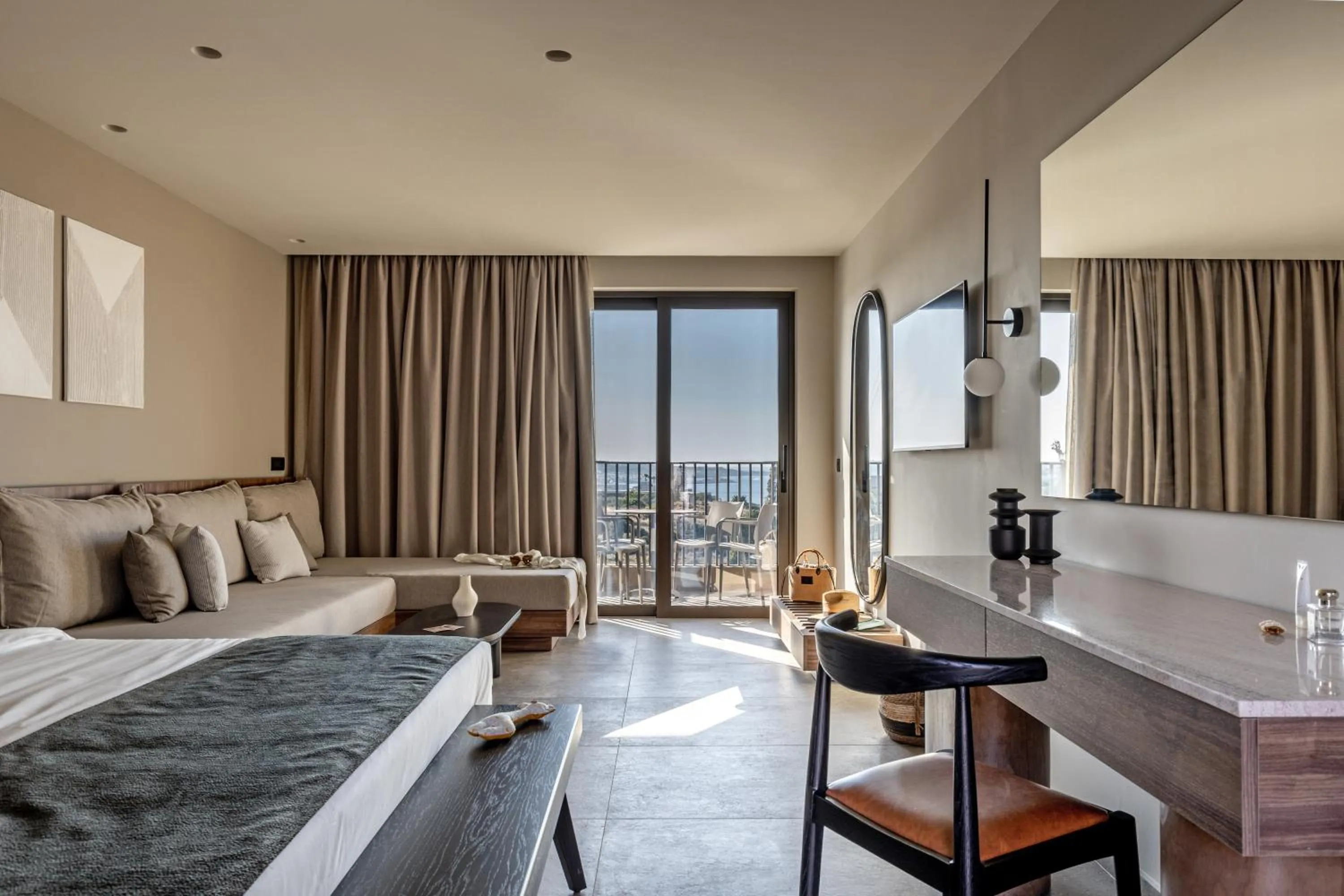 View (from property/room), Bed in Elios Hill