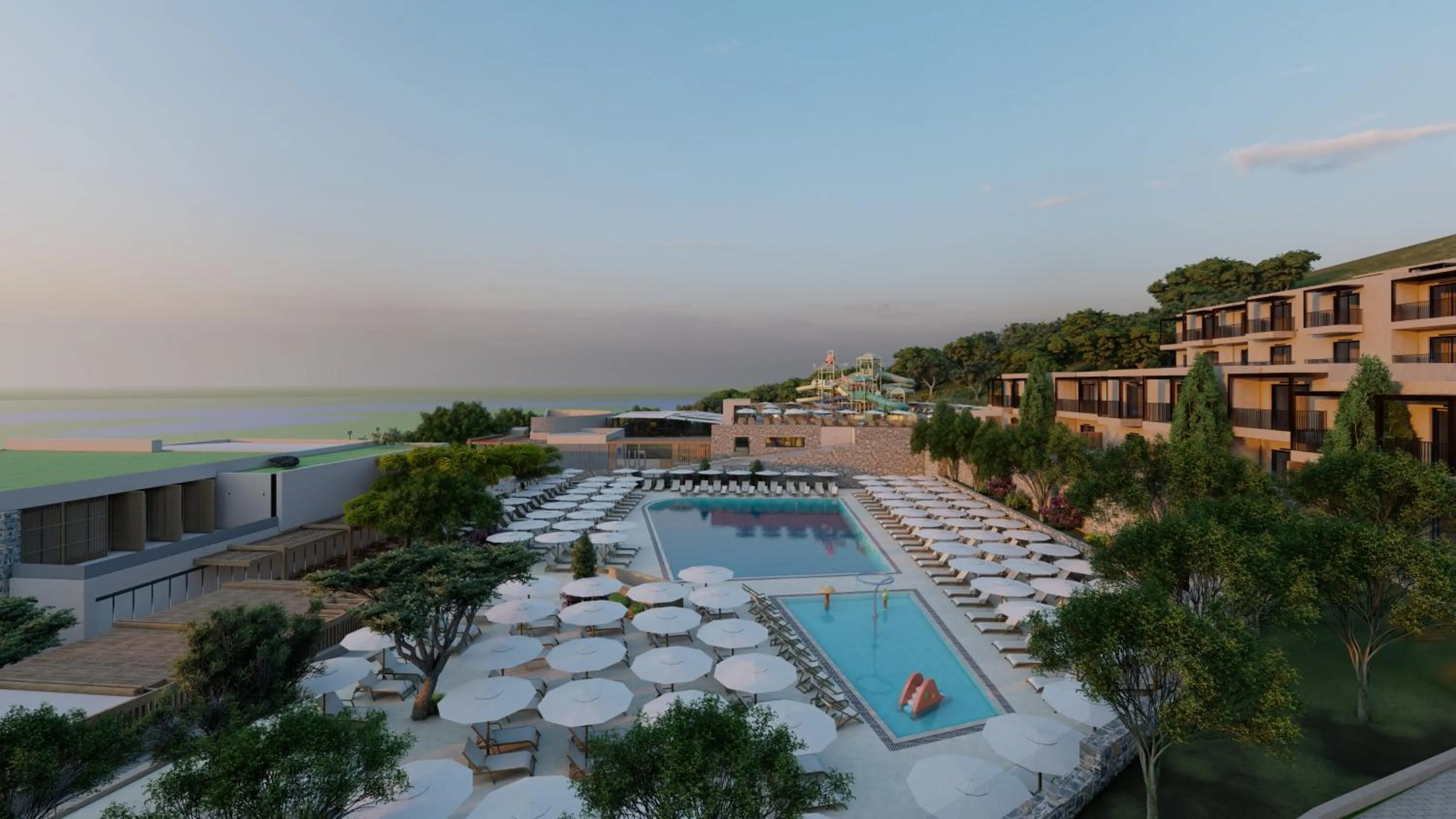 Swimming pool in Elios Hill