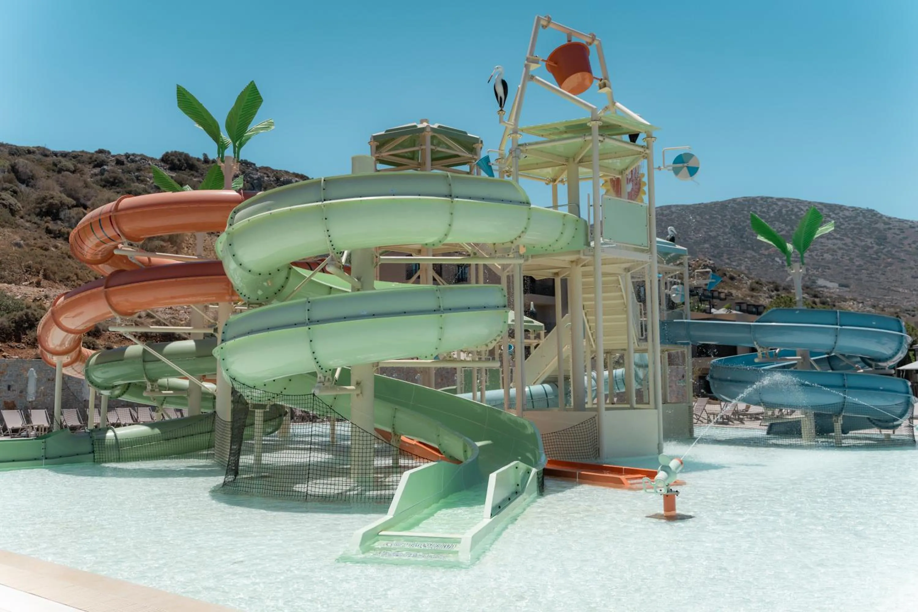 Aqua park in Elios Hill