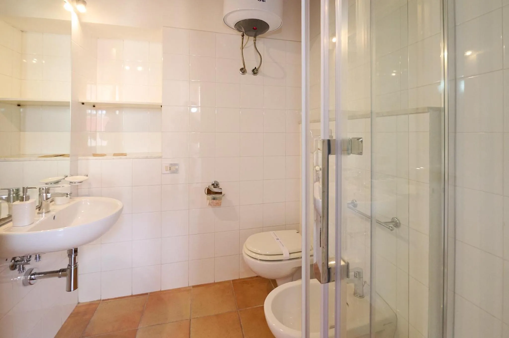 Shower in Il Chiostro Appartamenti & Suites