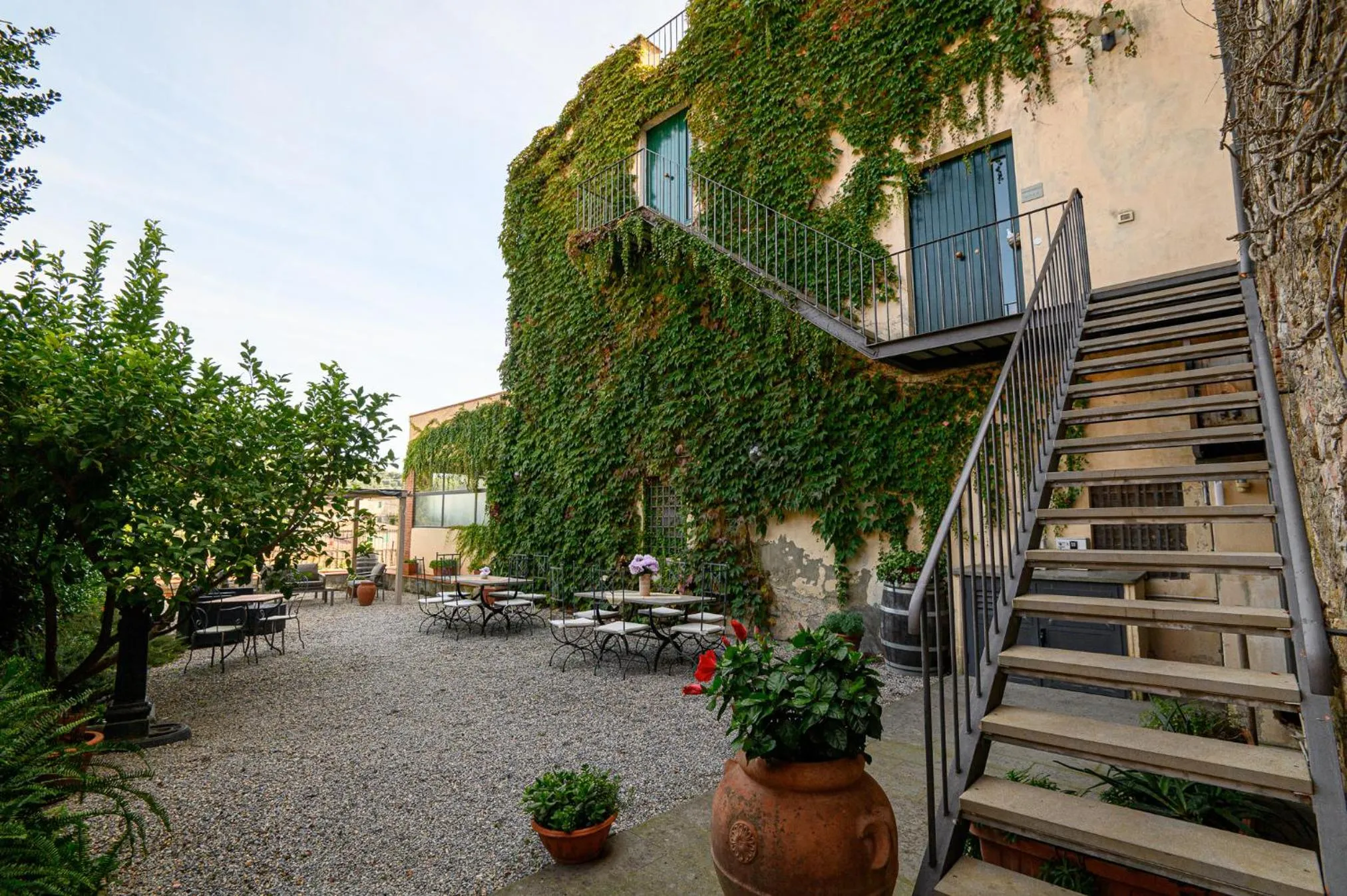 Garden view in Il Chiostro Appartamenti & Suites
