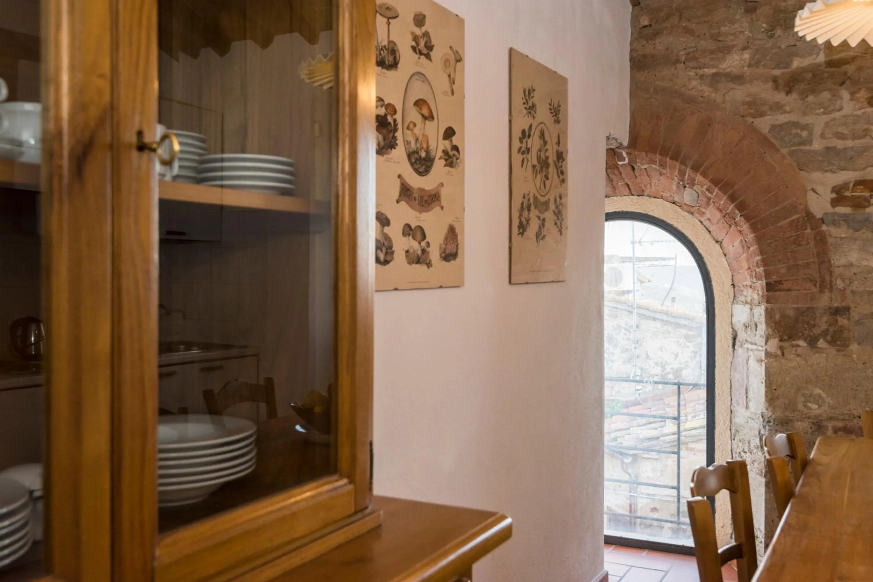Kitchen or kitchenette in Il Chiostro Appartamenti & Suites
