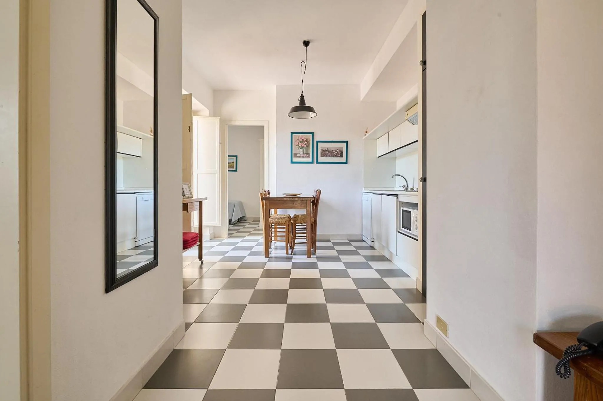 Kitchen or kitchenette in Il Chiostro Appartamenti & Suites