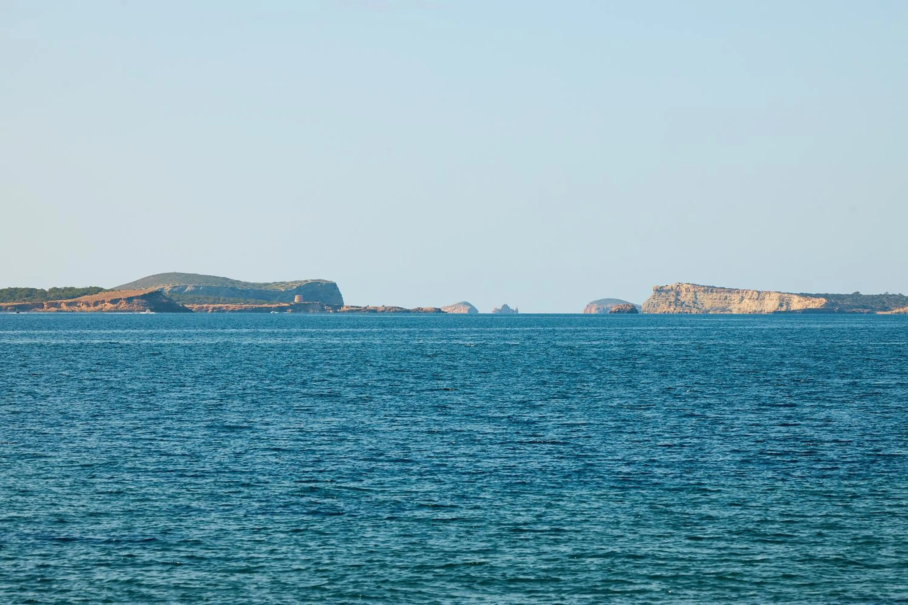 Natural landscape in Hostal Sunset Ibiza