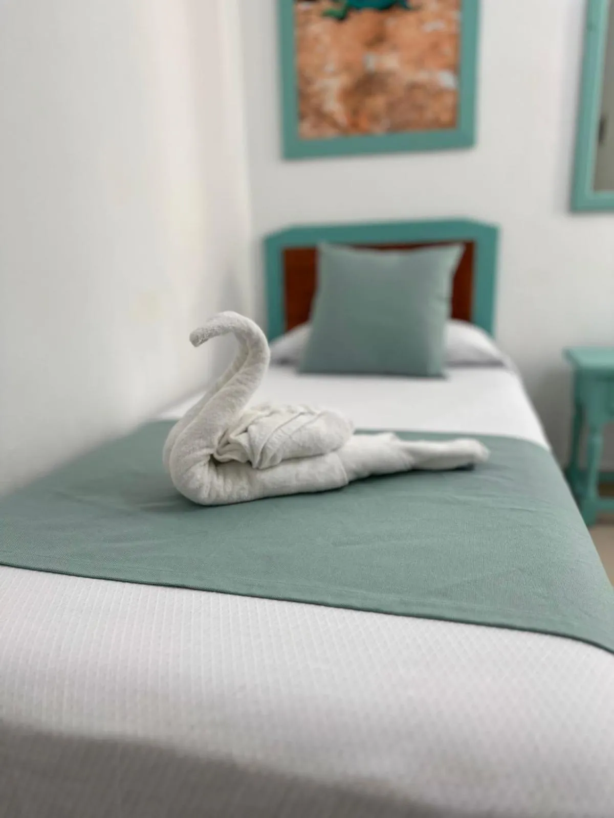 Property building, Bed in Hostal Sunset Ibiza