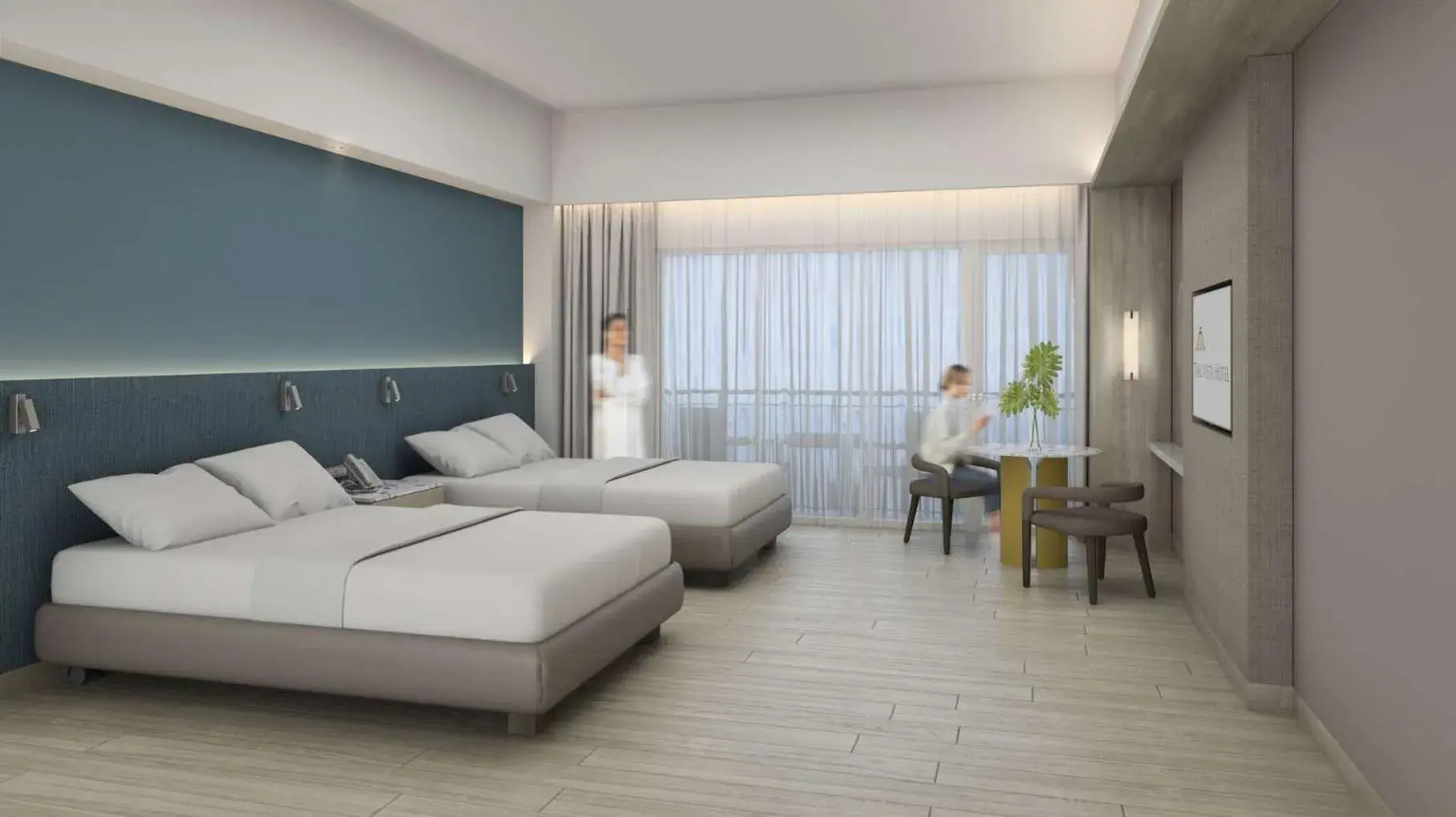 Bedroom, Bed in Taal Vista Hotel Bedroom, Bed in Taal Vista Hotel