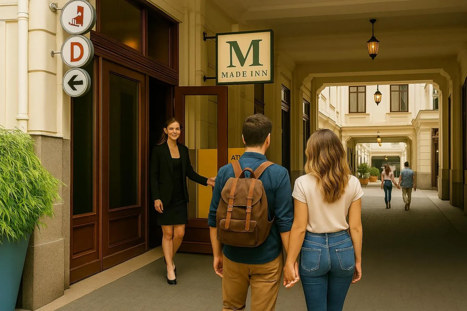 Property building in Made Inn Budapest