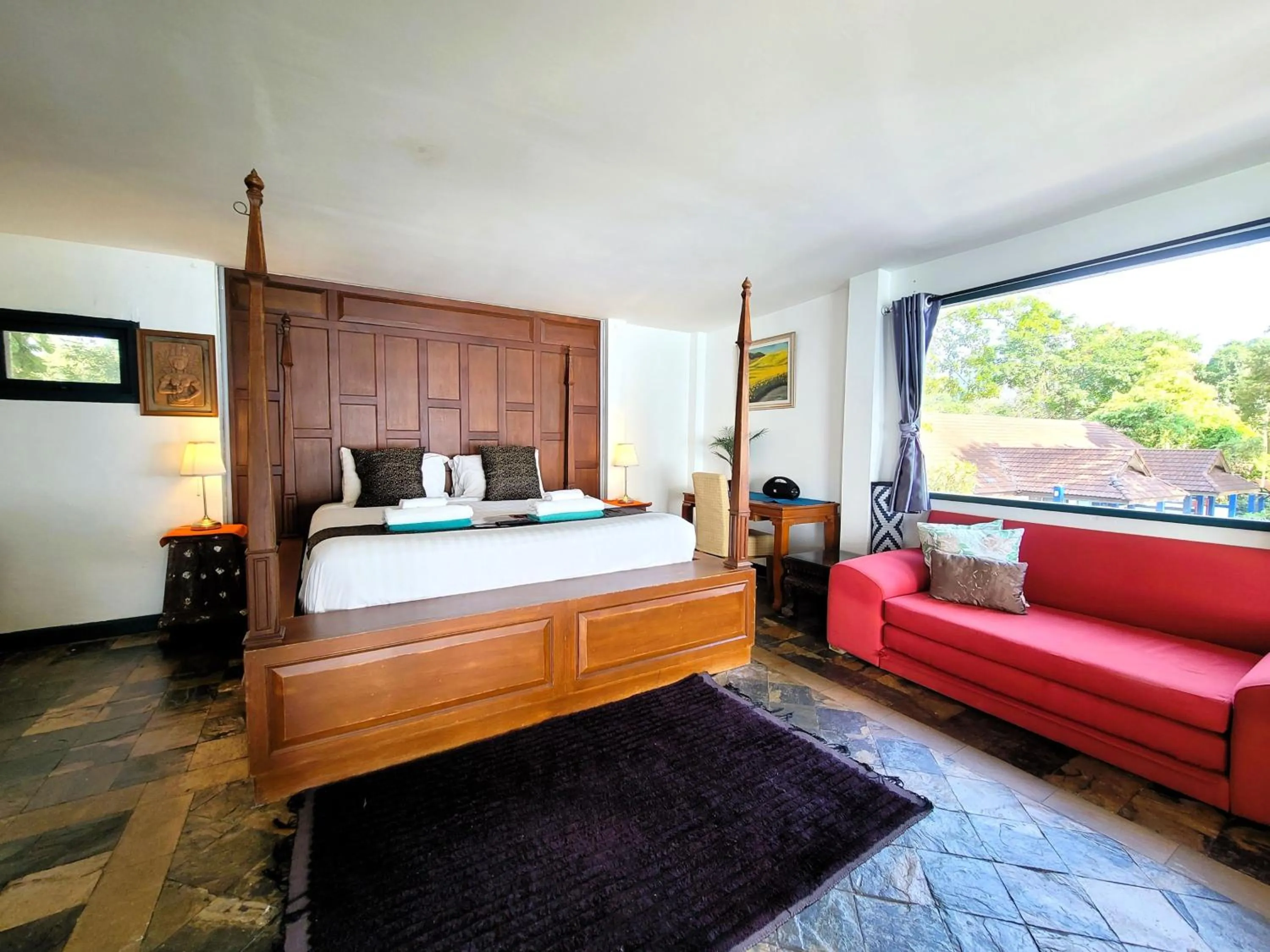 Bedroom, Bed in Koh Chang Cliff Beach Resort