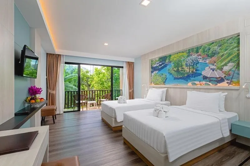Bed in Duangjitt Resort and Spa - SHA Plus