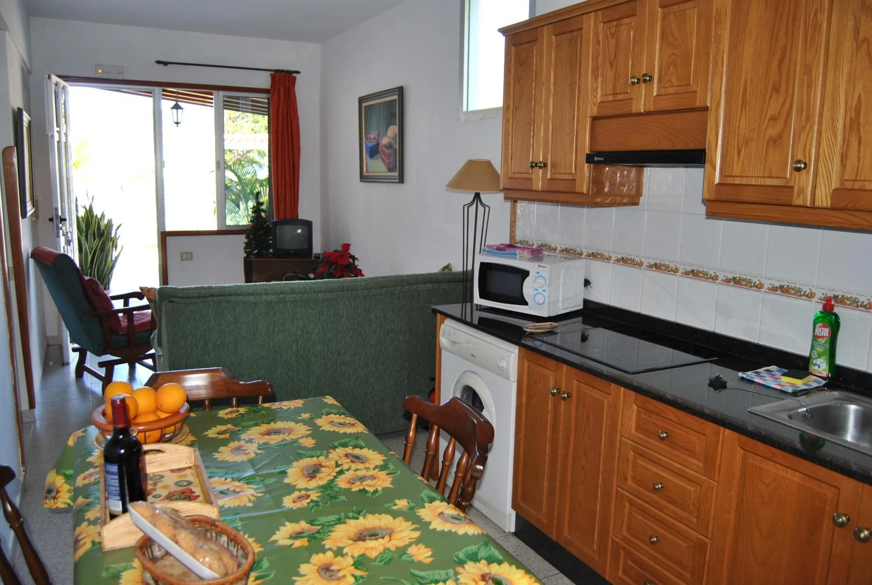 Kitchen or kitchenette in Casitas Rosheli