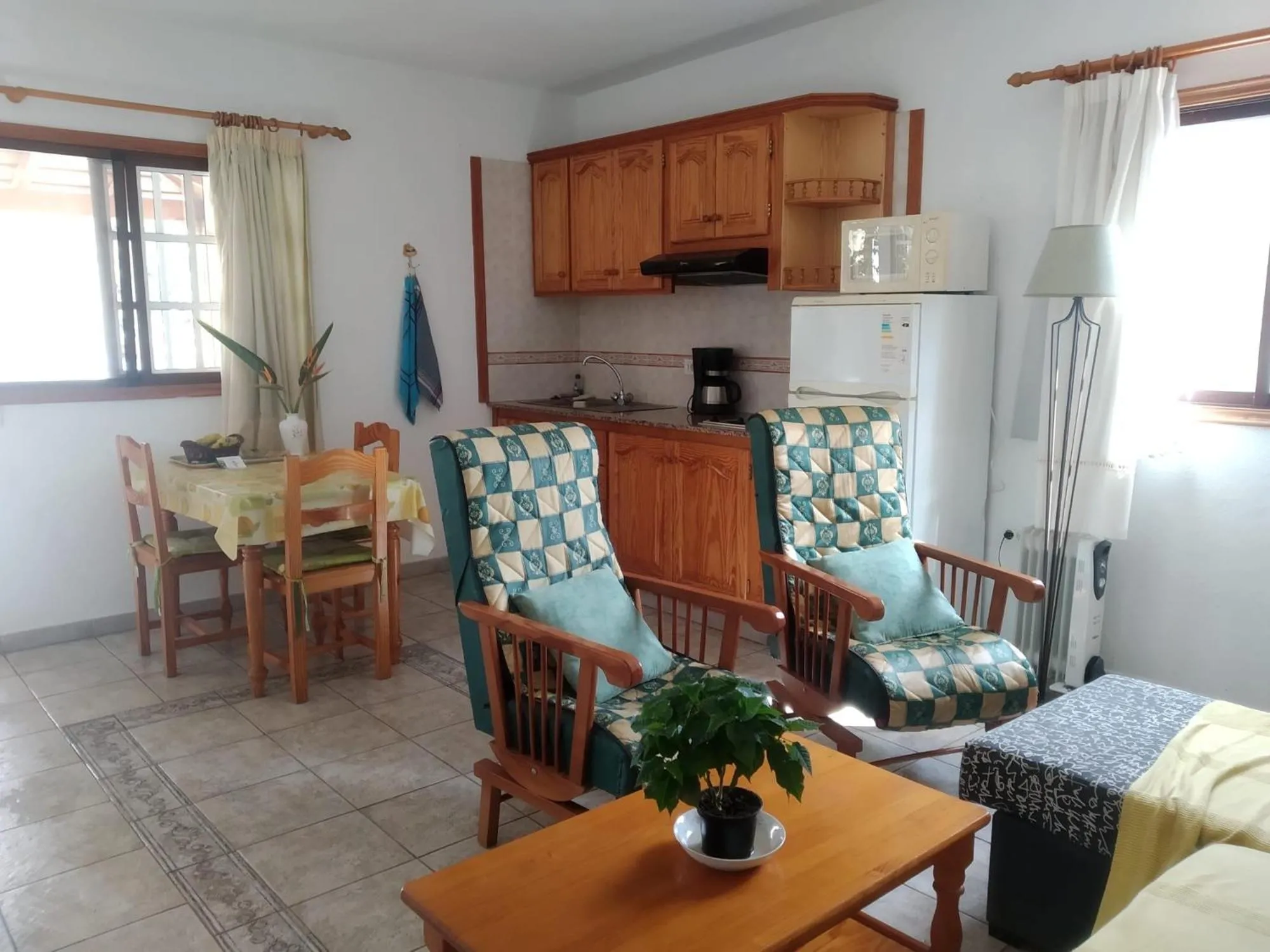 Kitchen or kitchenette in Casitas Rosheli