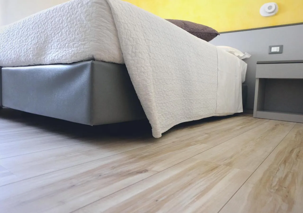 Decorative detail, Bed in Hotel Liberty