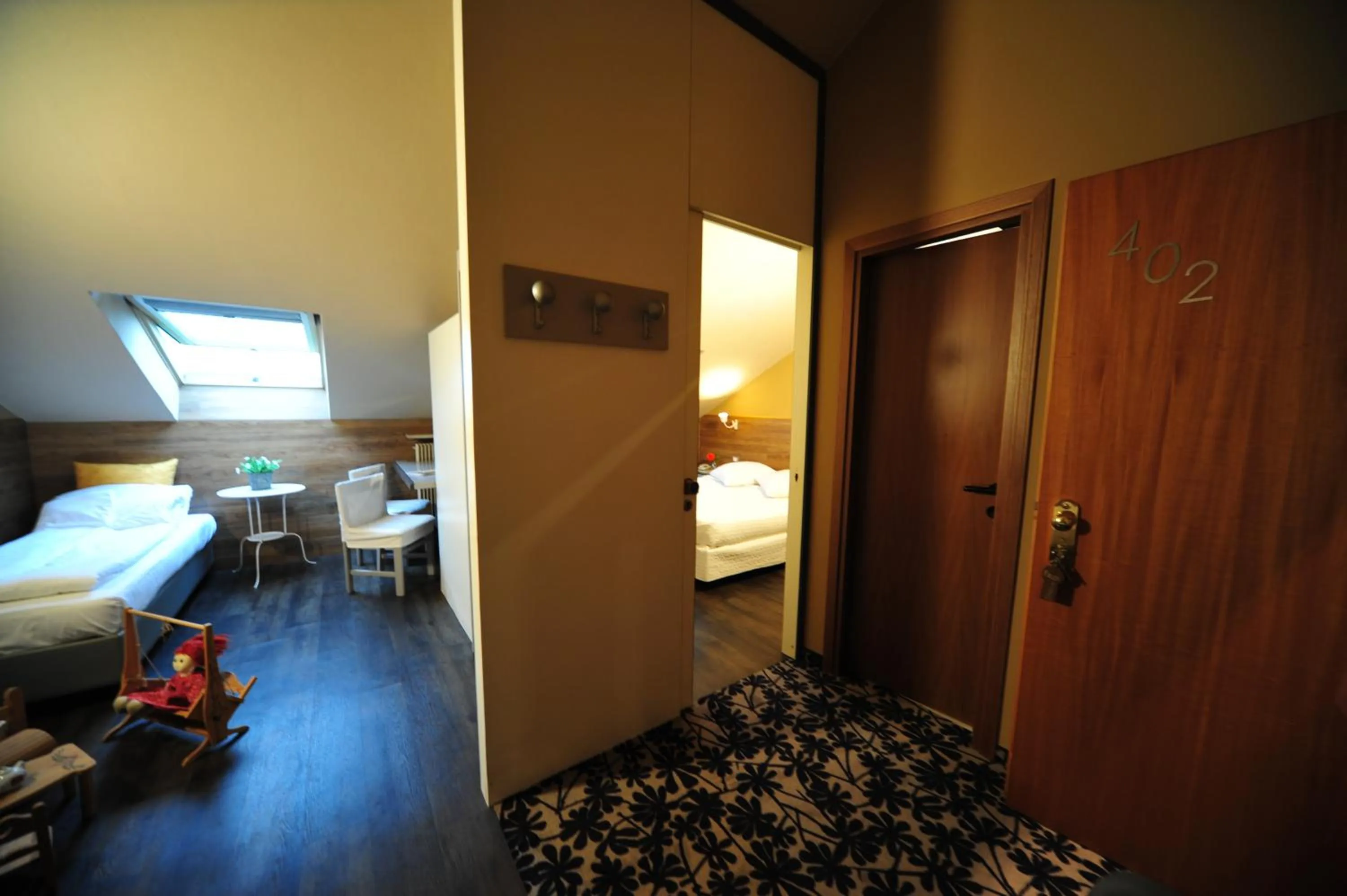 Bed in Hotel Liberty