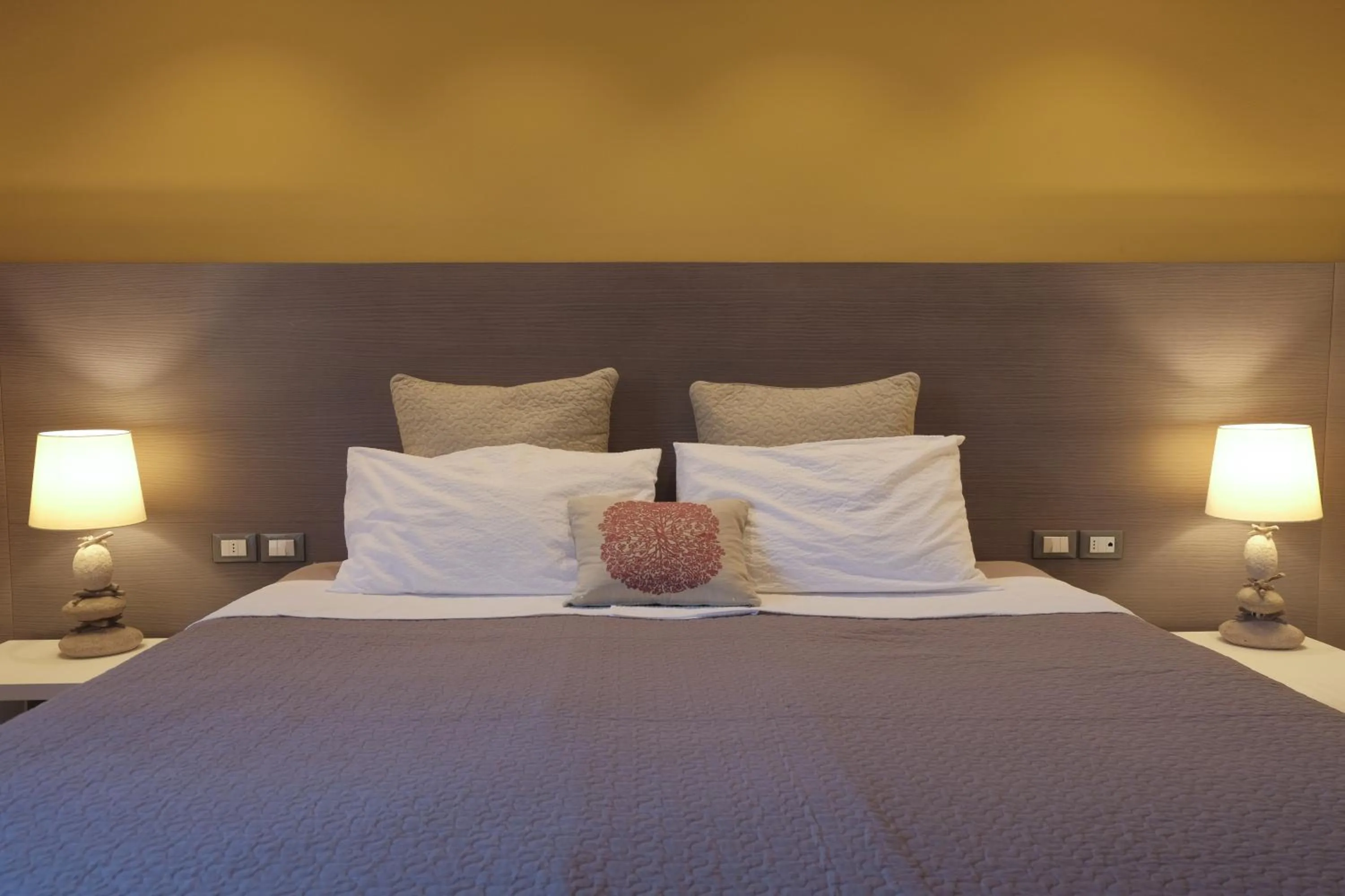 Bed in Hotel Liberty