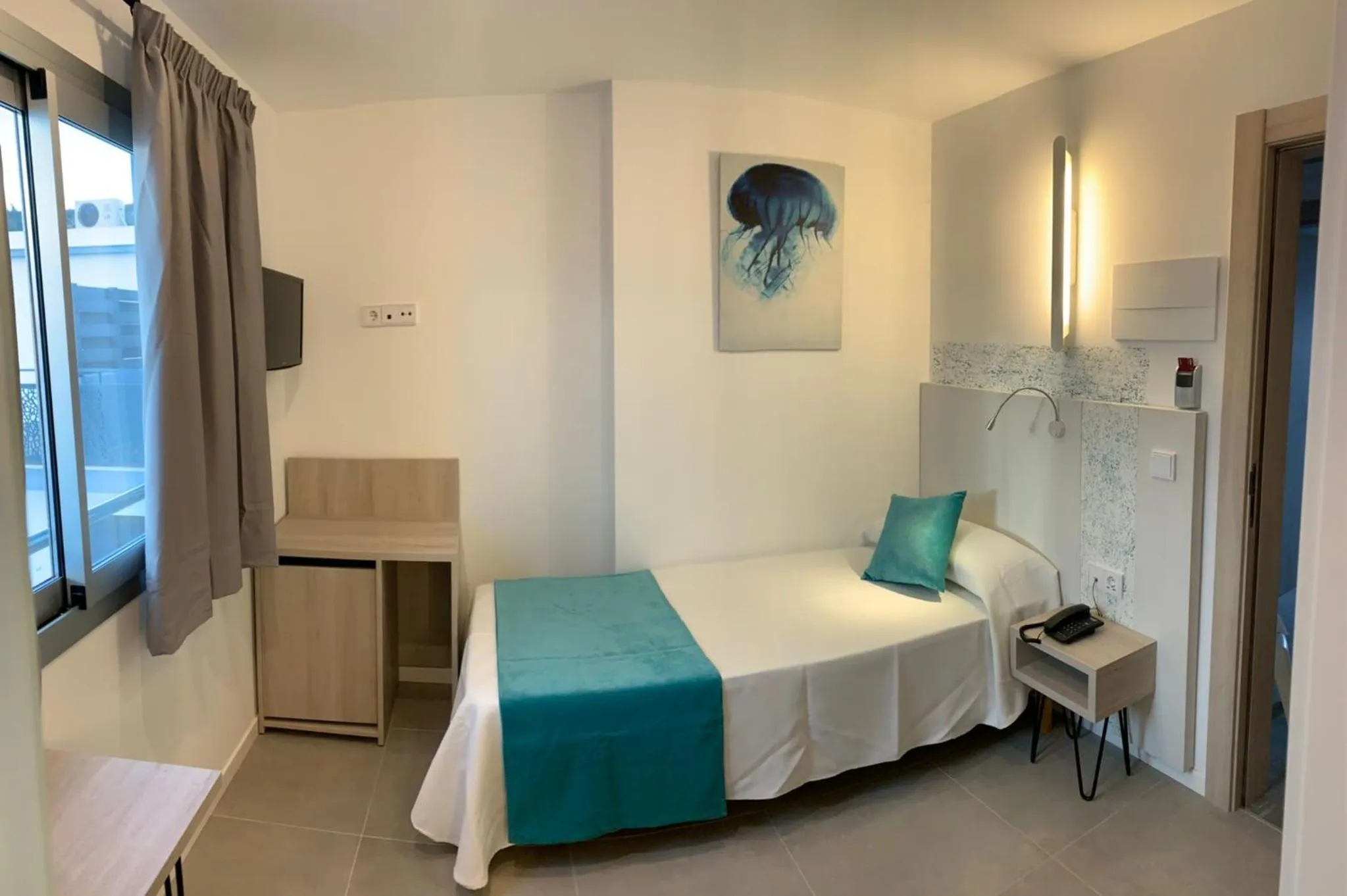 Bedroom, Bed in Hotel Brisa Ibiza - Adults only