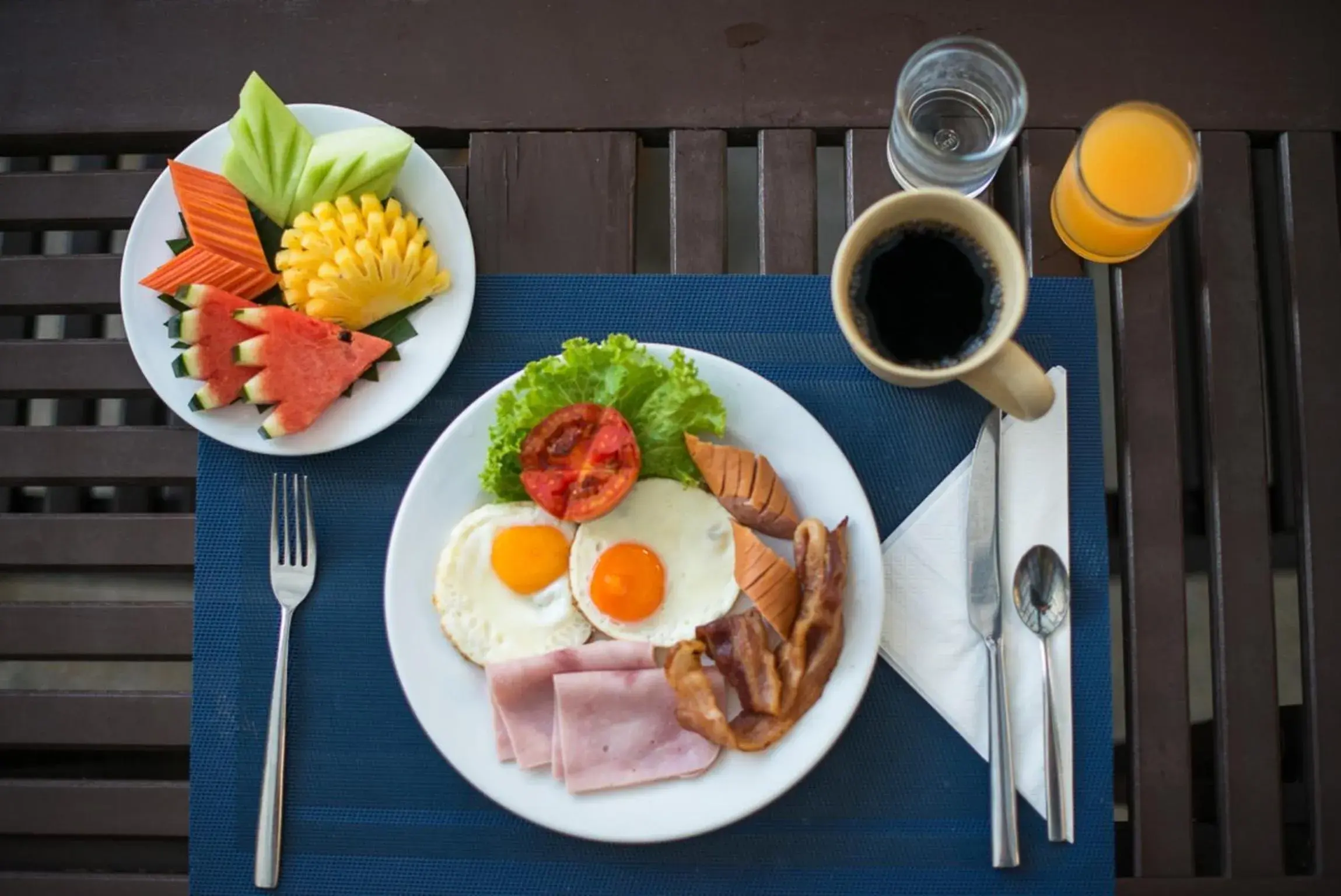 Buffet breakfast in Deevana Patong Resort & Spa Buffet breakfast in Deevana Patong Resort & Spa