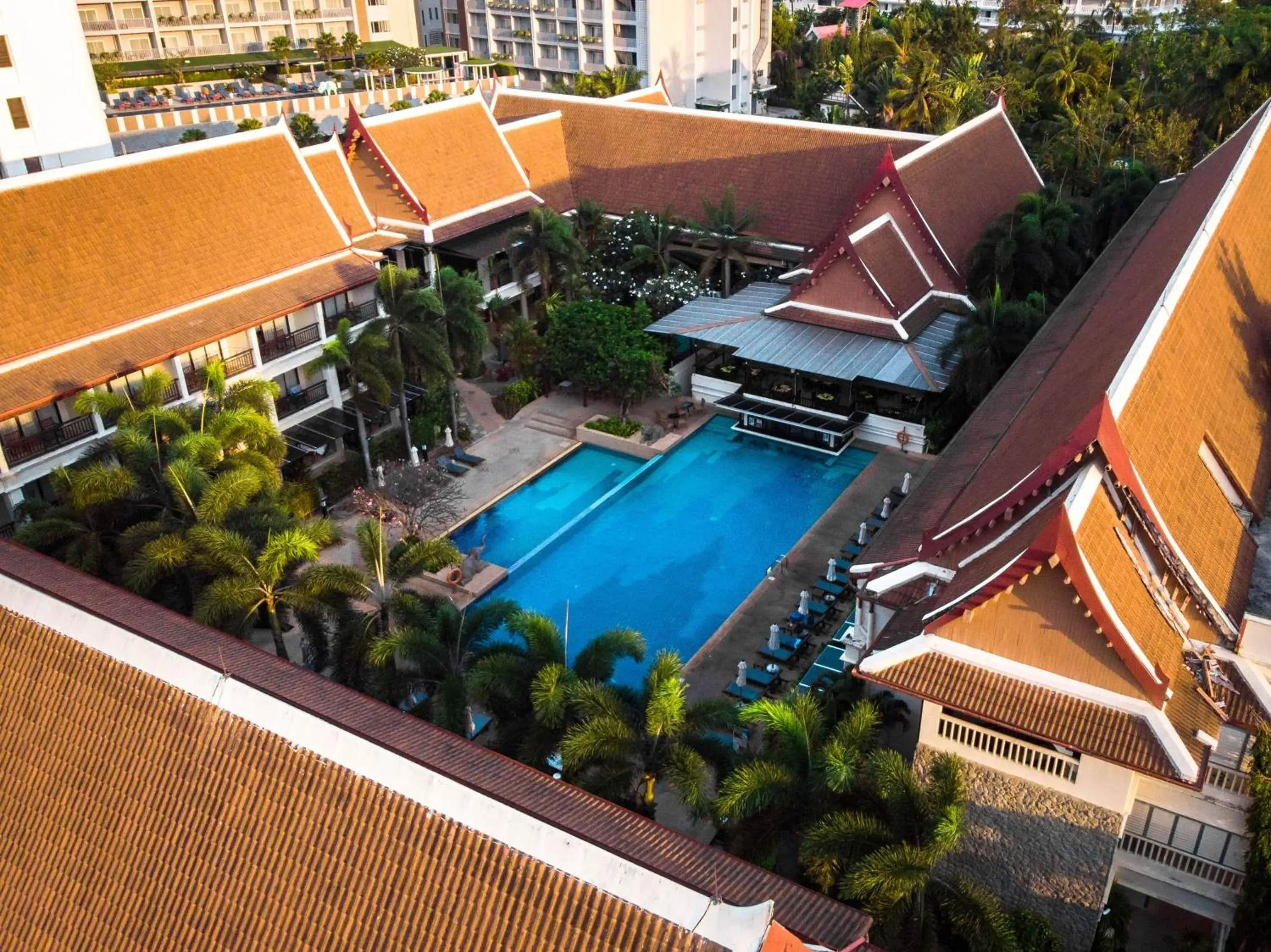 Pool view in Deevana Patong Resort & Spa Pool view in Deevana Patong Resort & Spa