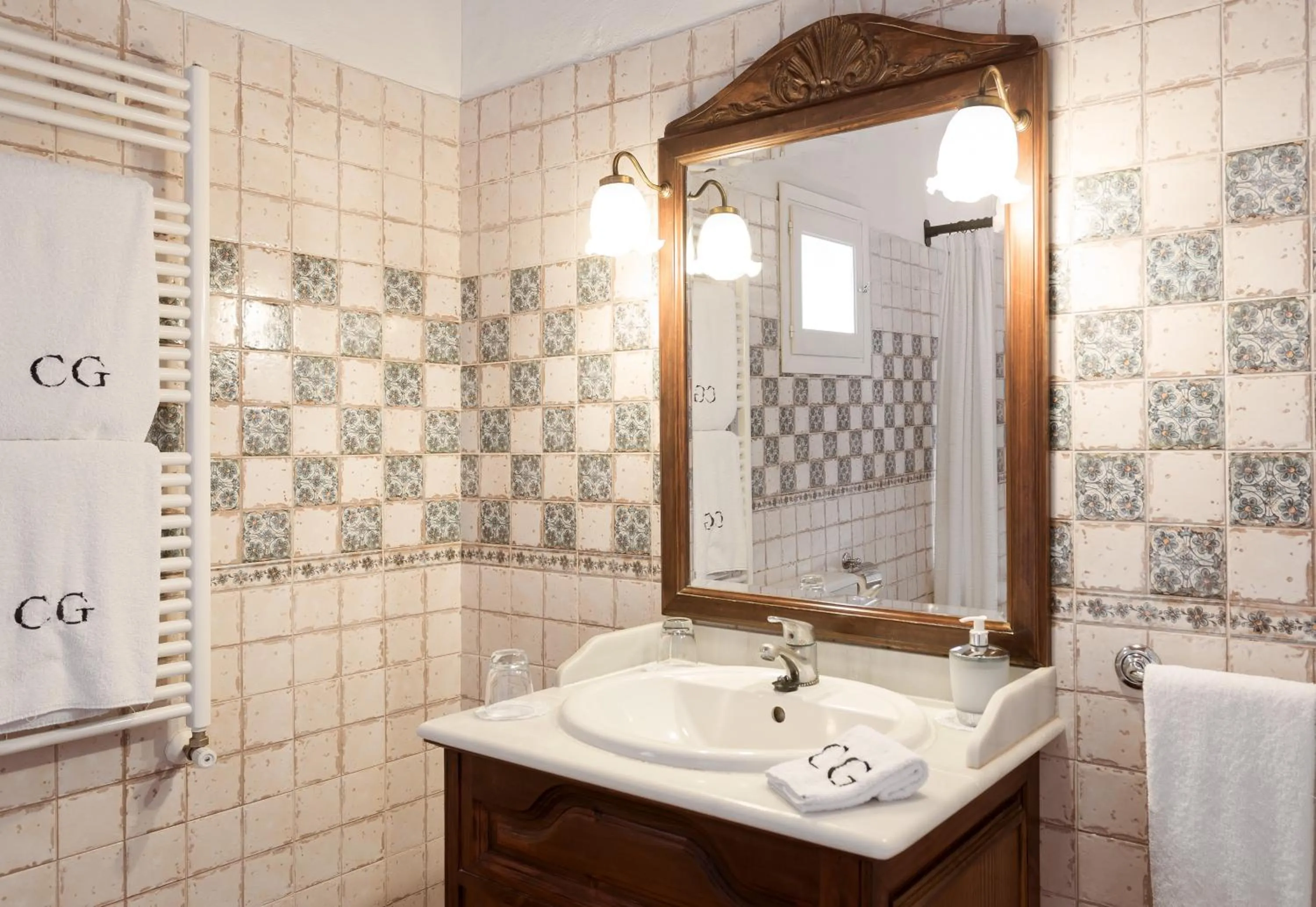 Bathroom in Agroturismo Can Guillem