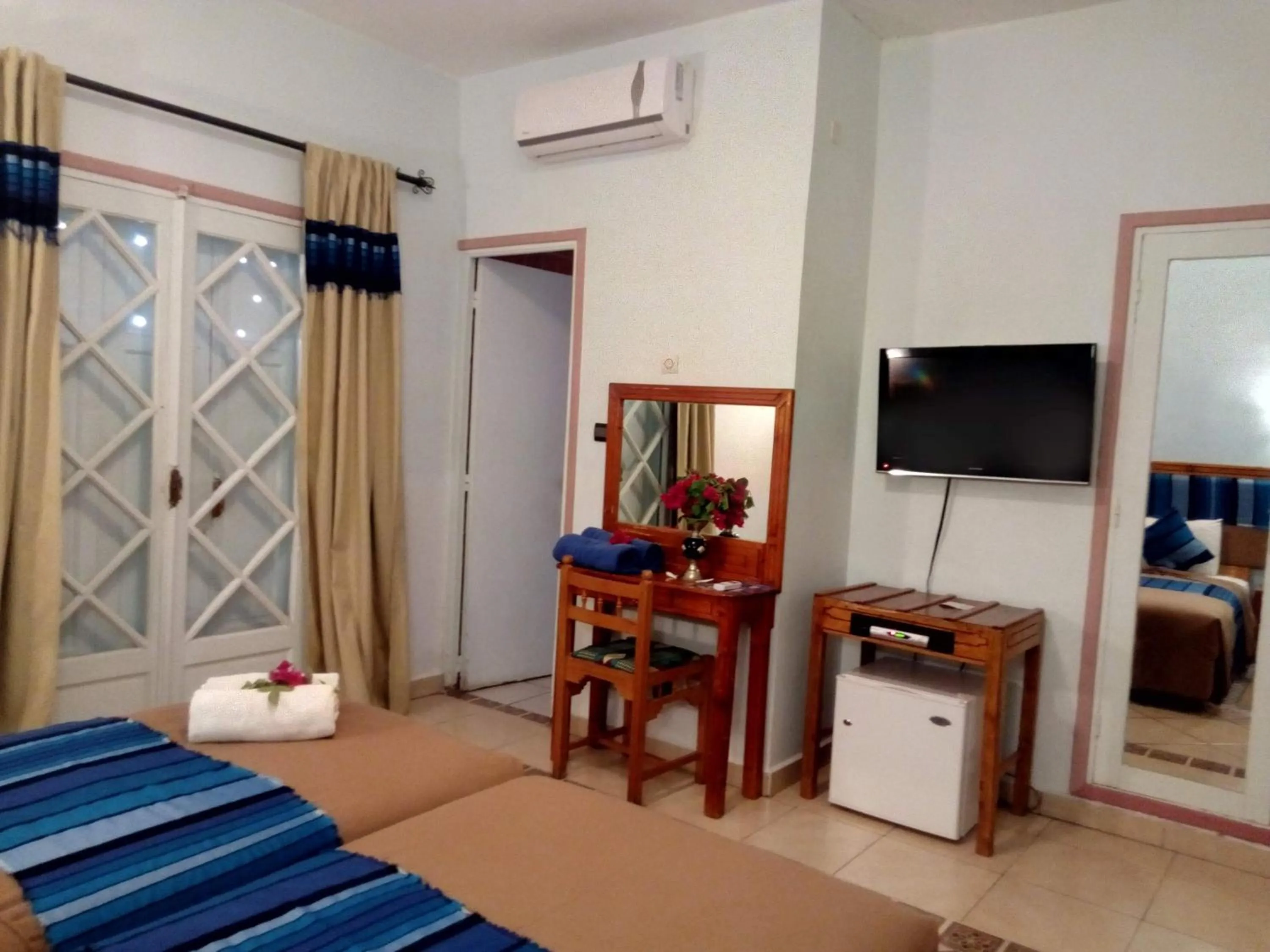 Bed in Hôtel Le Tinsouline