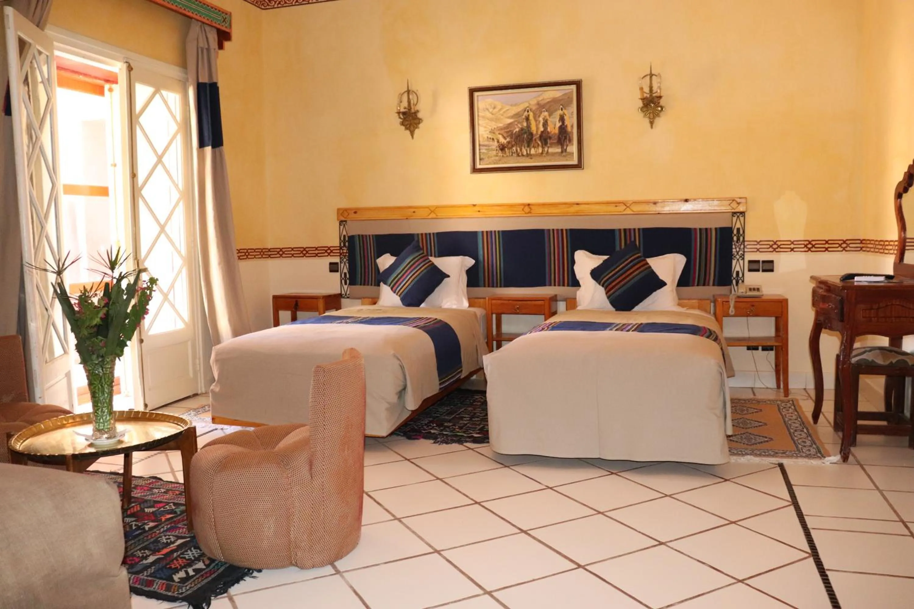 Bed in Hôtel Le Tinsouline