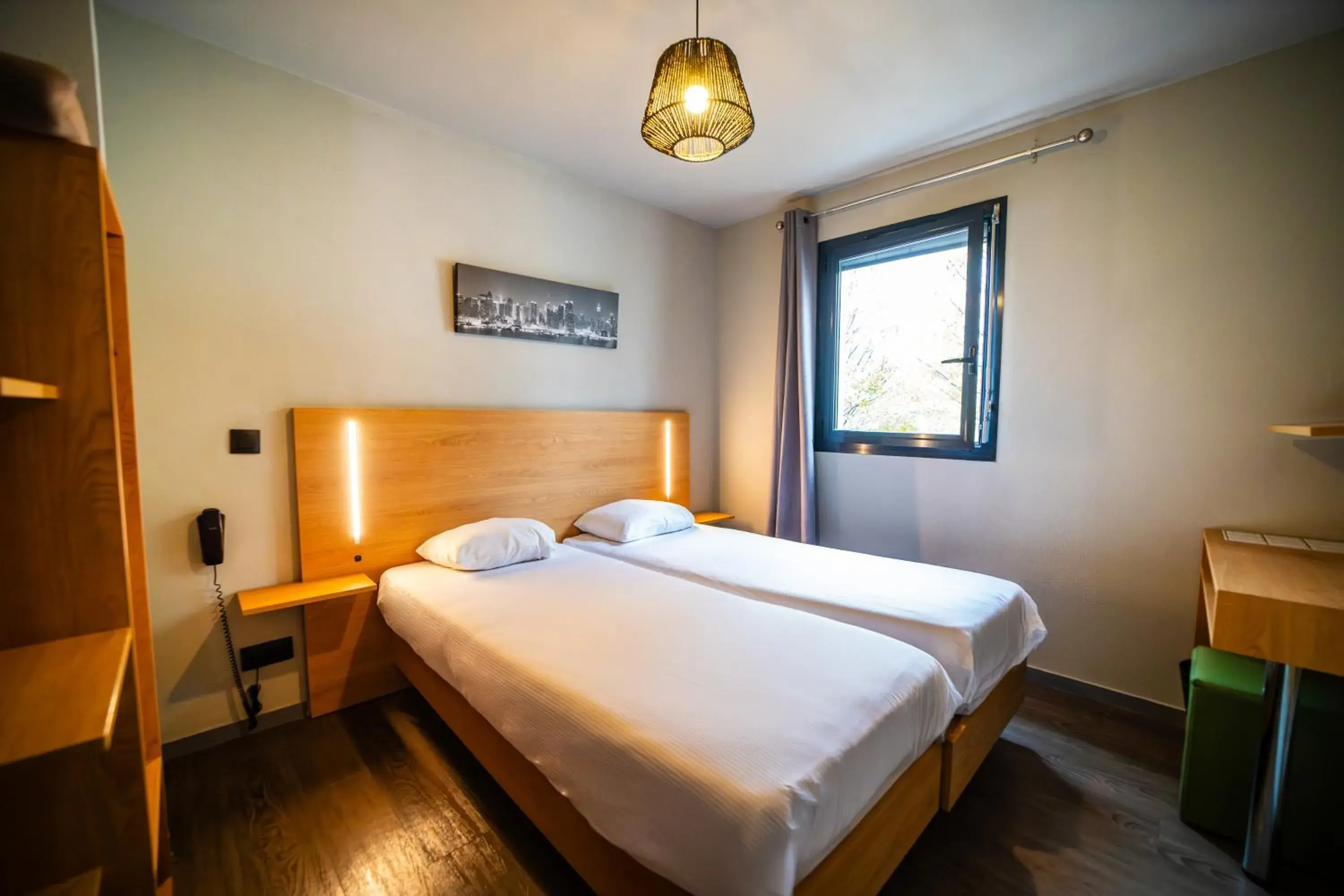 Twin Room in Temis hôtel Besançon Twin Room in Temis hôtel Besançon