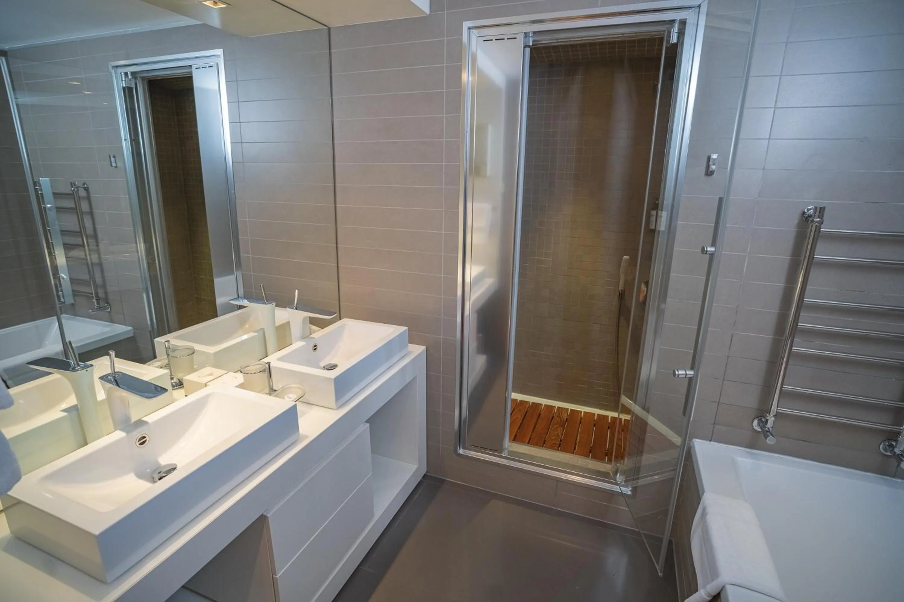 Bathroom in Park Hotel Almaty