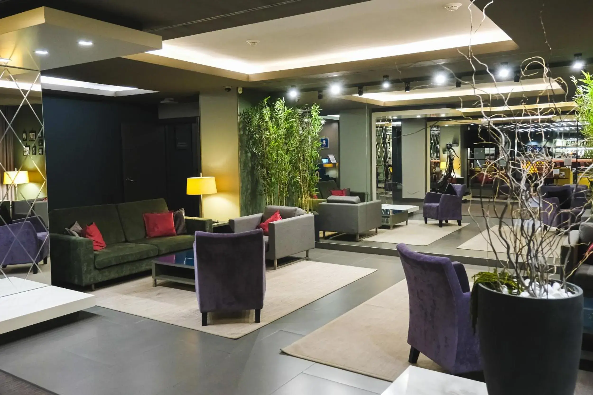 Lobby or reception in Park Hotel Almaty Lobby or reception in Park Hotel Almaty