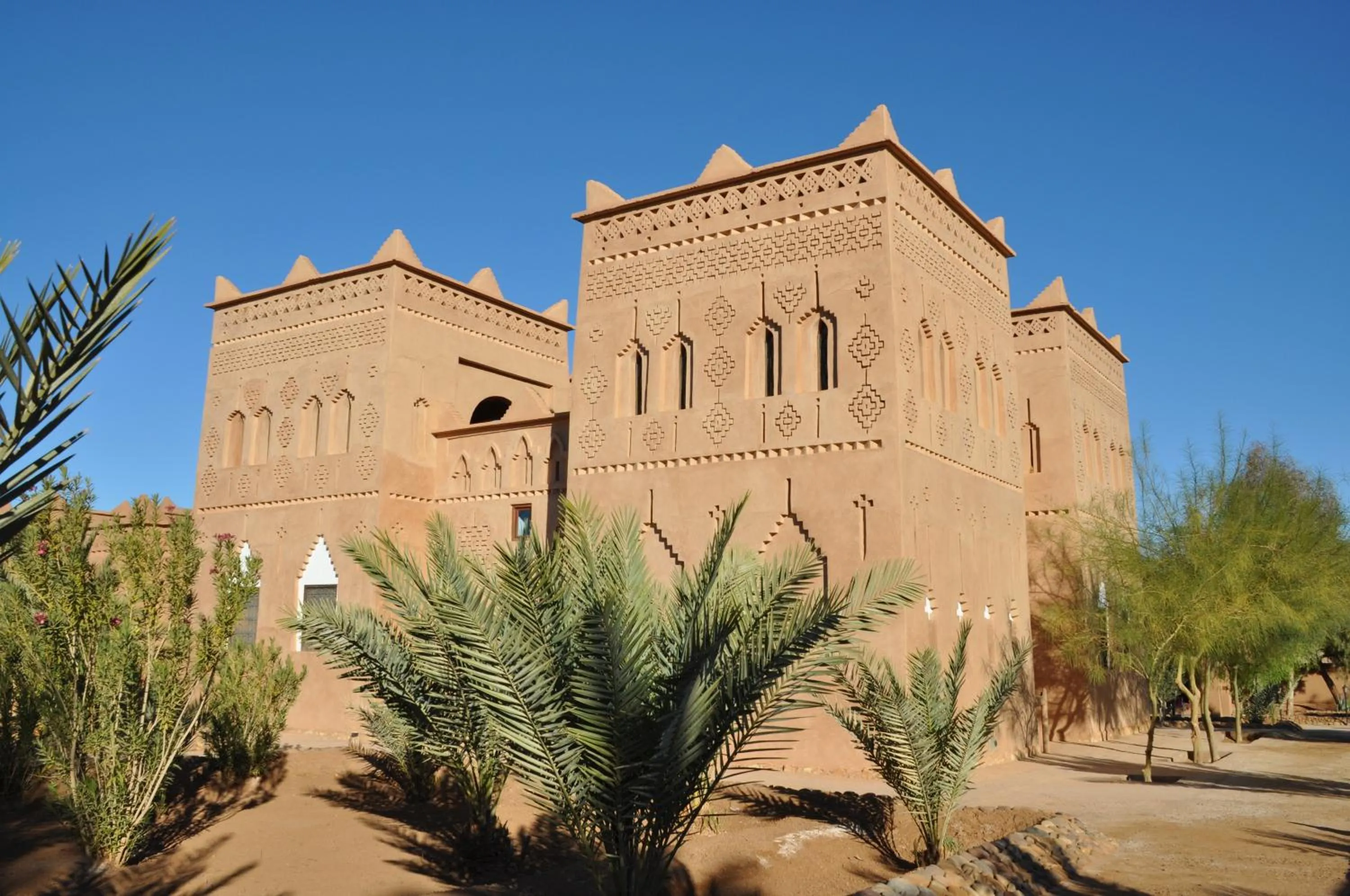 Facade/entrance in Hotel Kasbah Azalay