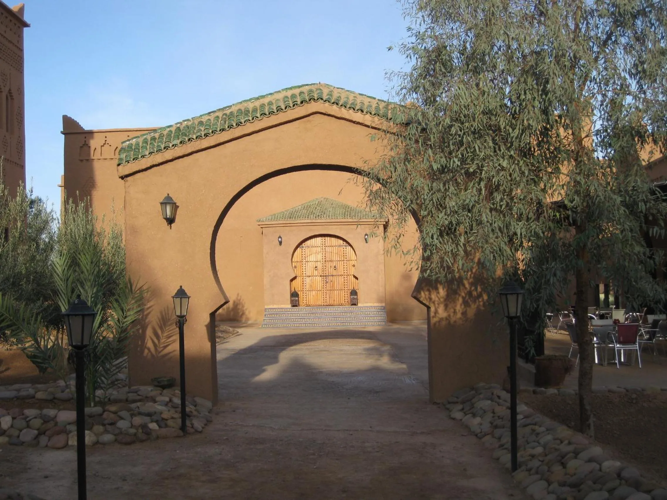 Property building in Hotel Kasbah Azalay