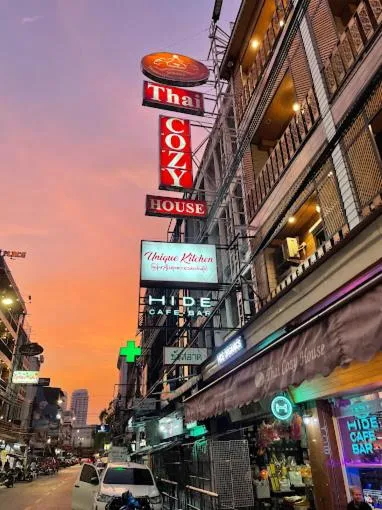 Street view in Thai Cozy House - SHA certified